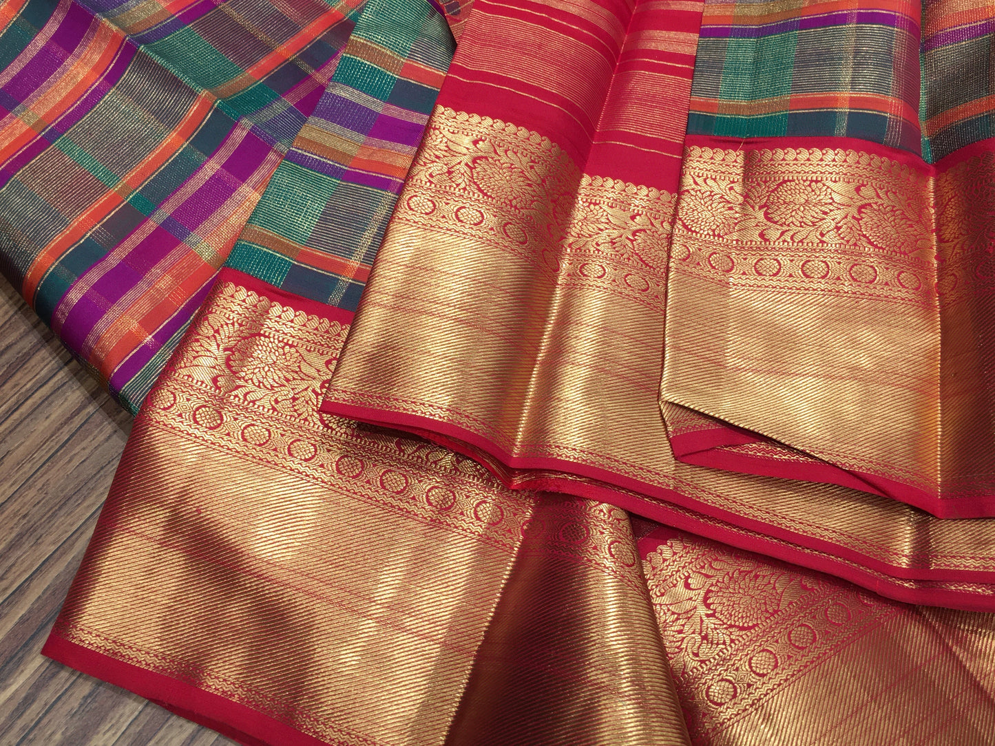 Pure Kanchipuram silk