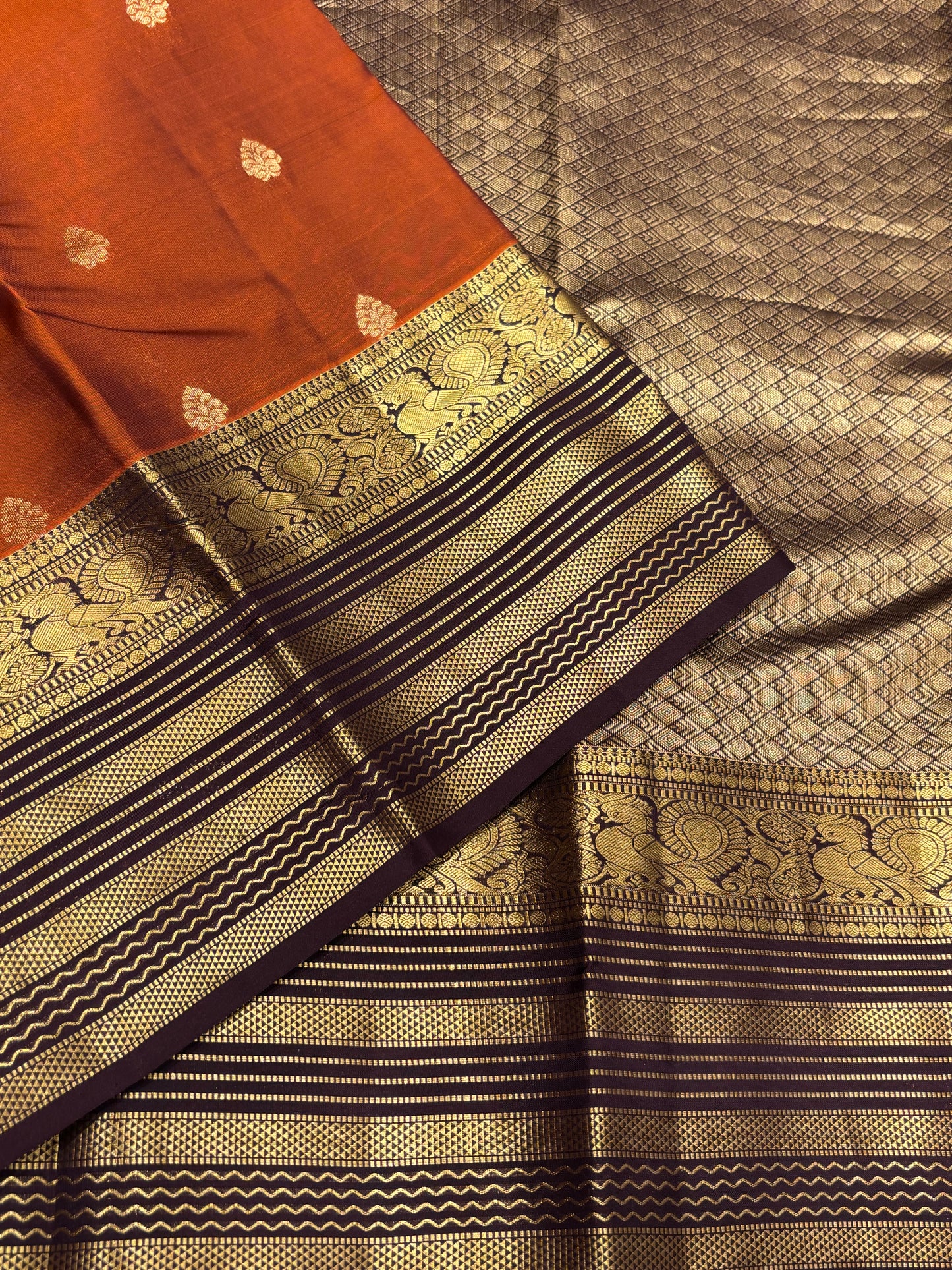 Pure Kanchipuram silk