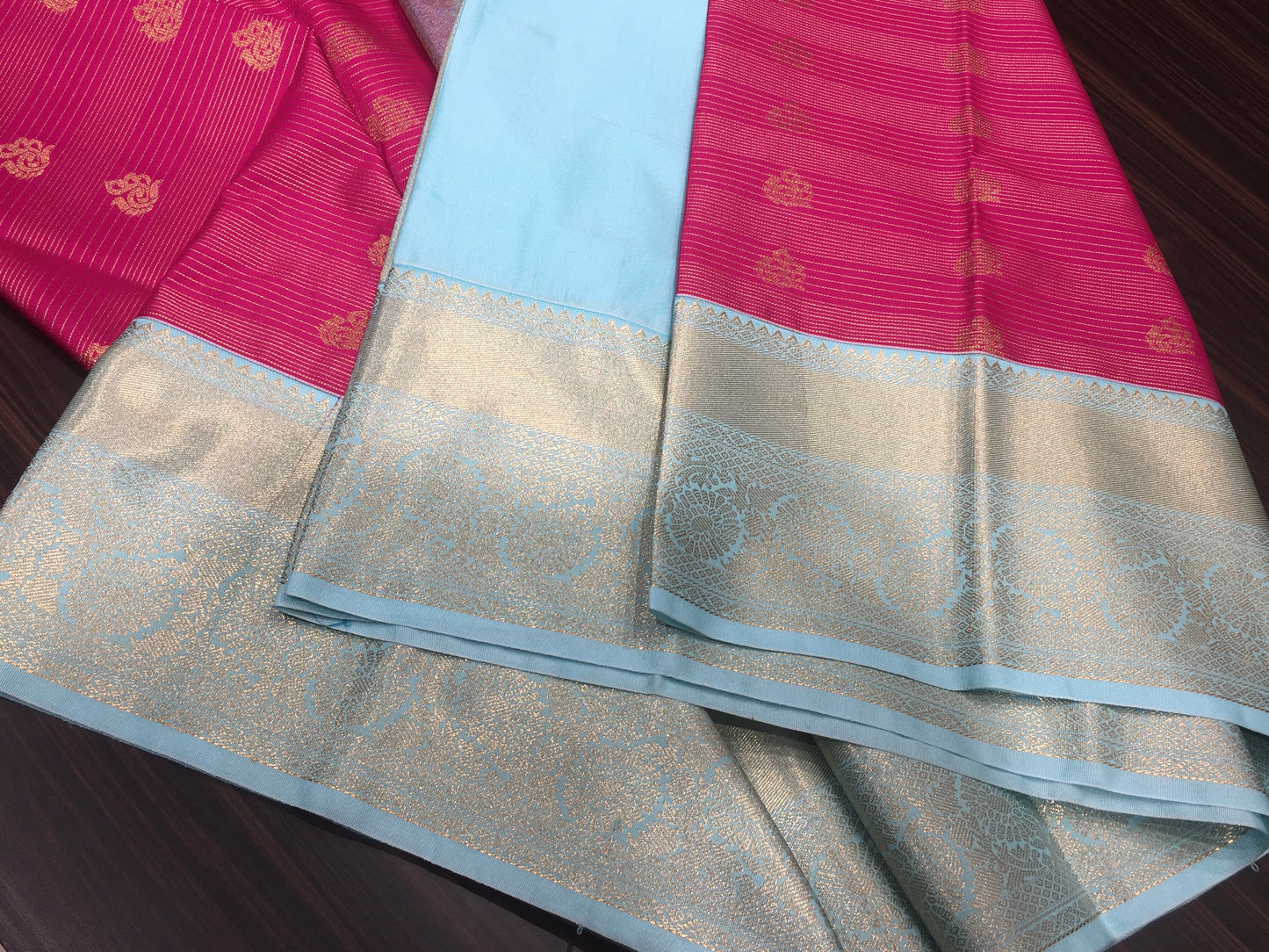 Semi Kanchipuram silk