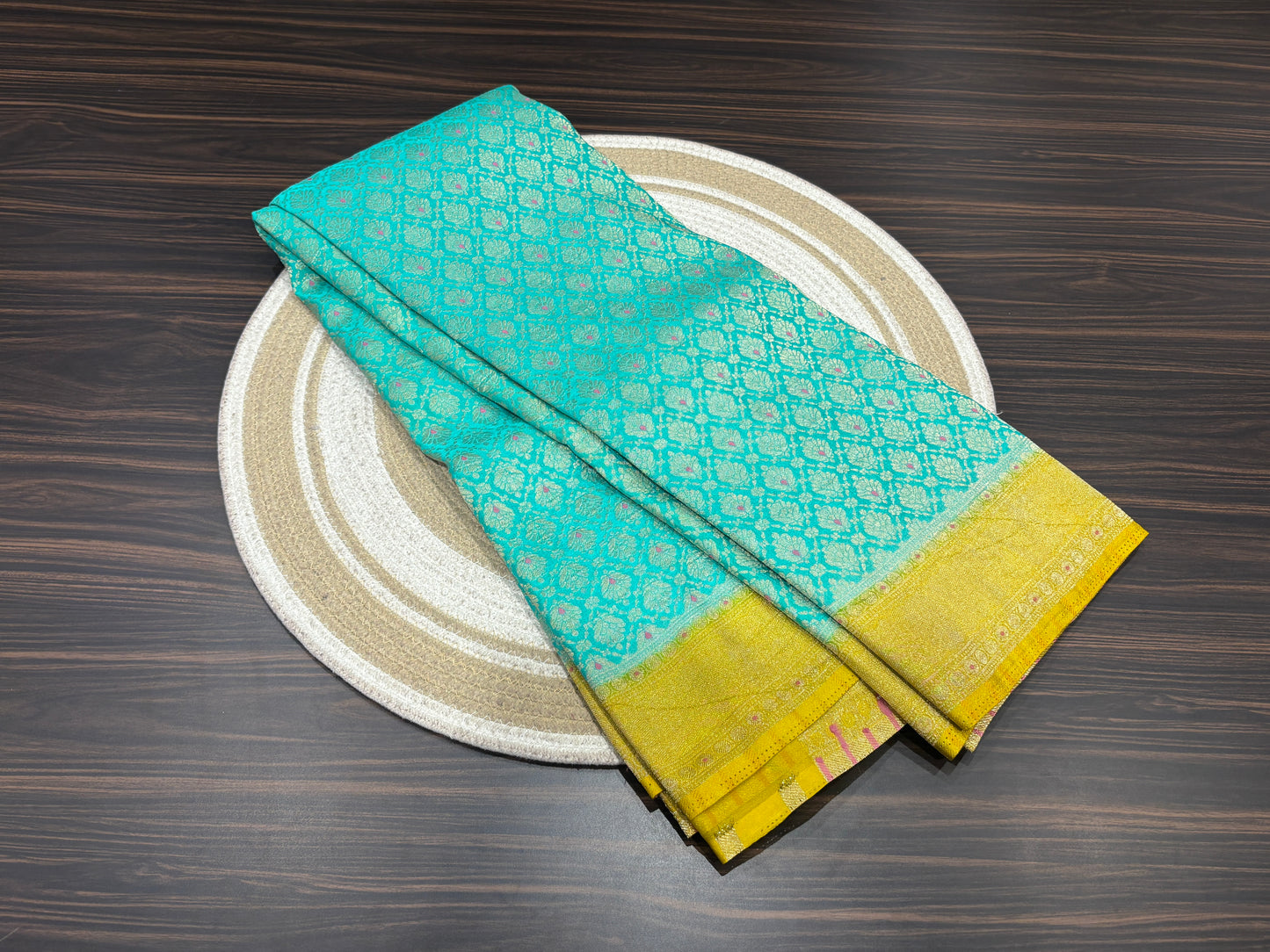 Chiffon crape saree