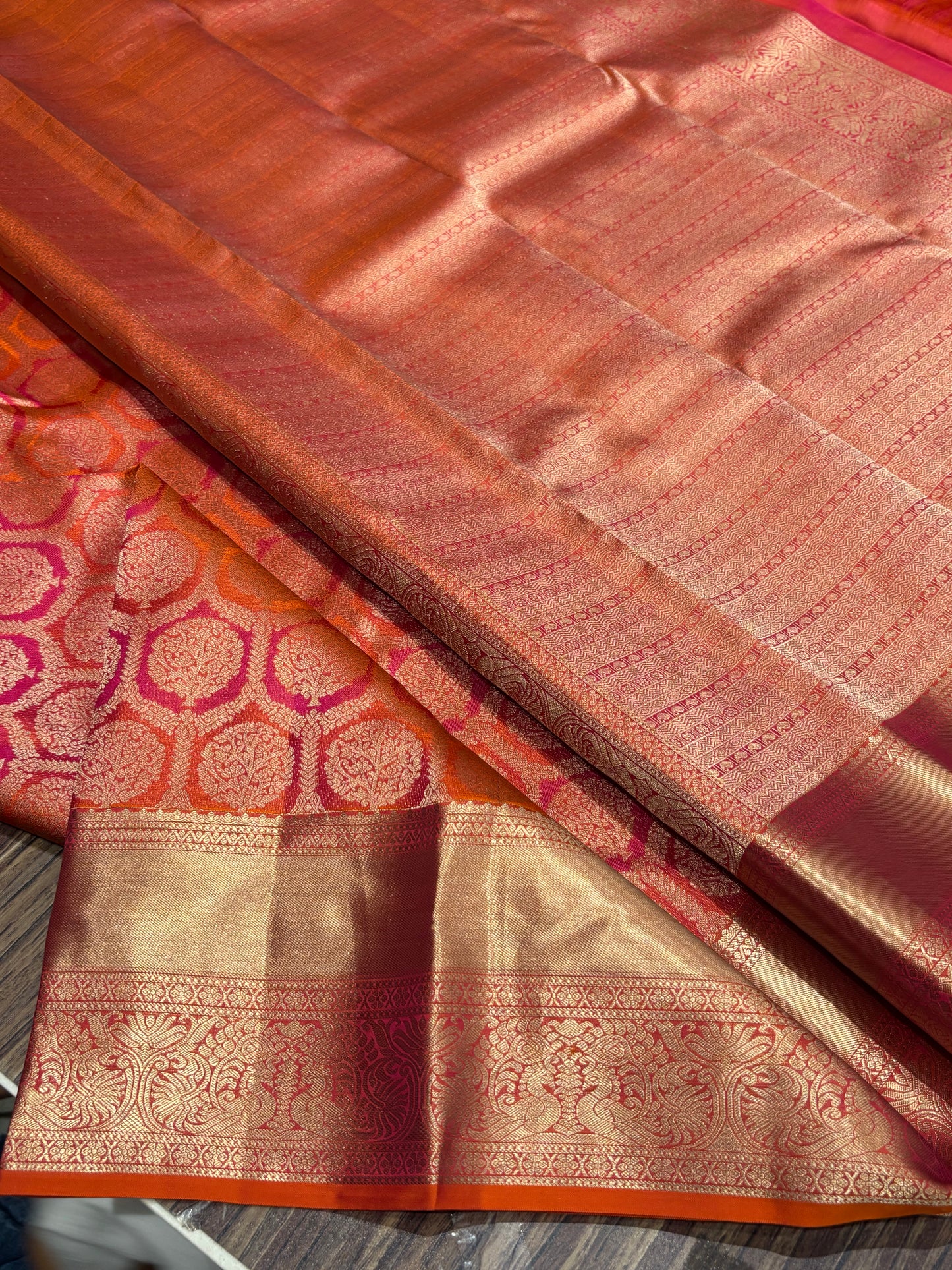 Pure Kanchipuram Broced Silk