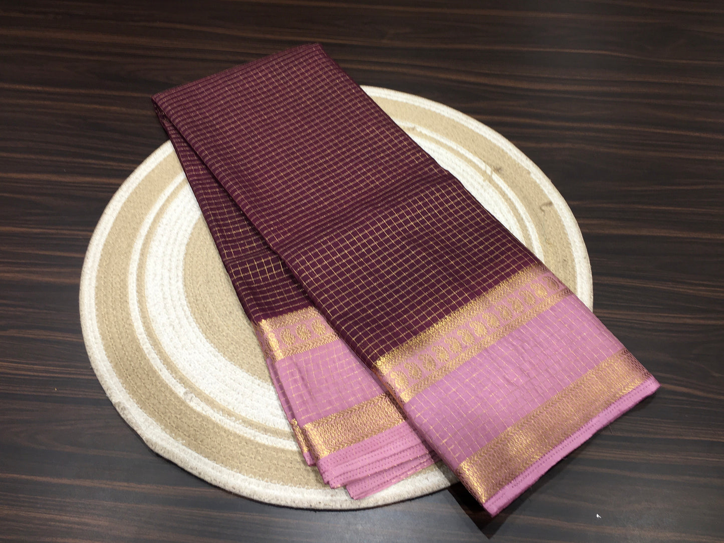 Semi Mysore crape