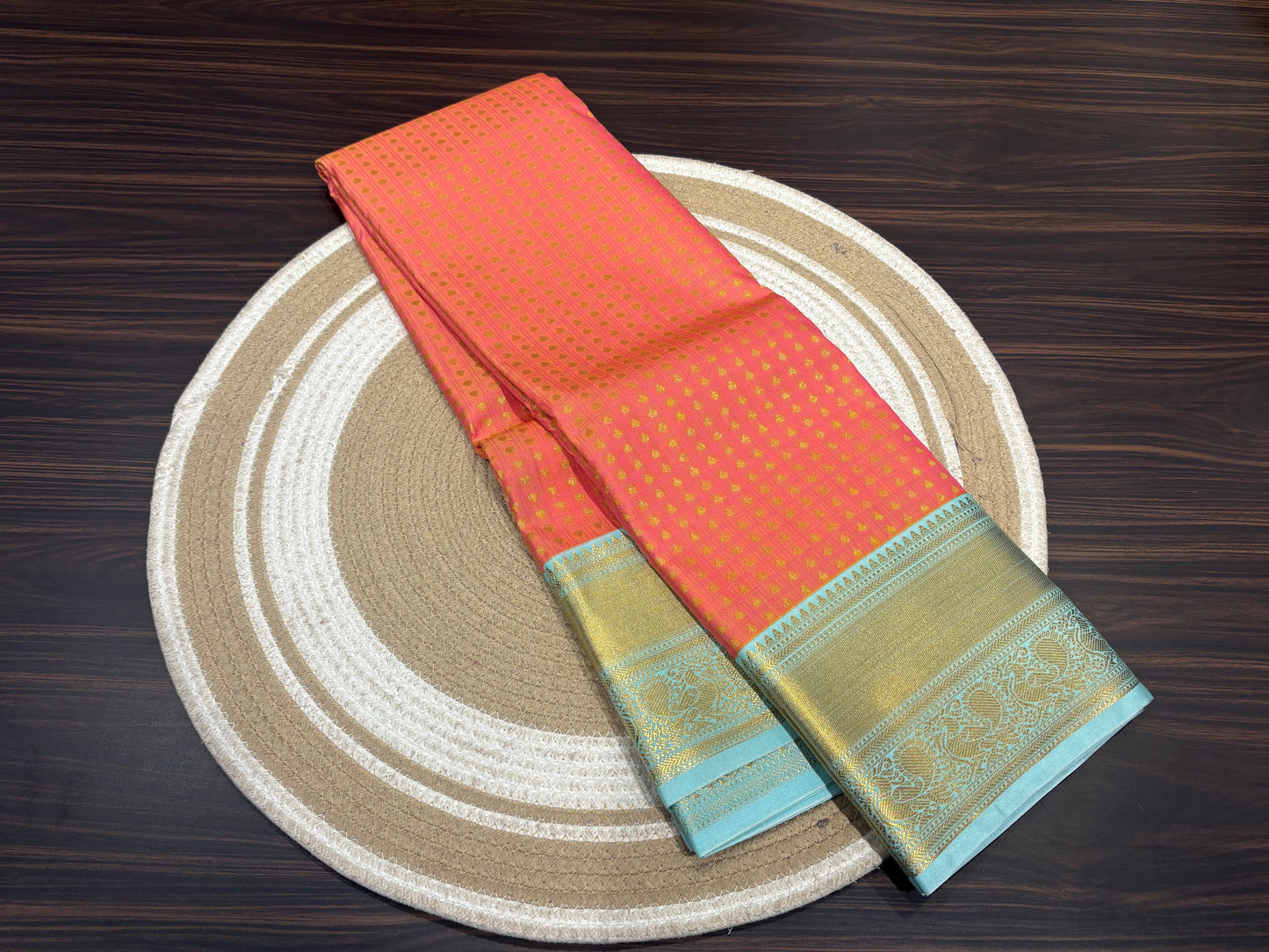 Semi Kanchipuram silk