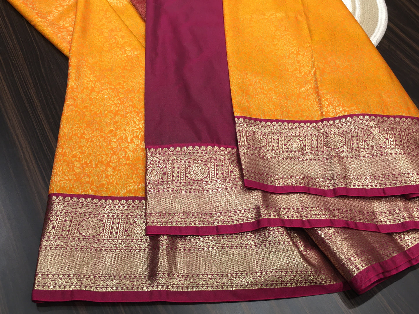 Semi Kanchipuram silk