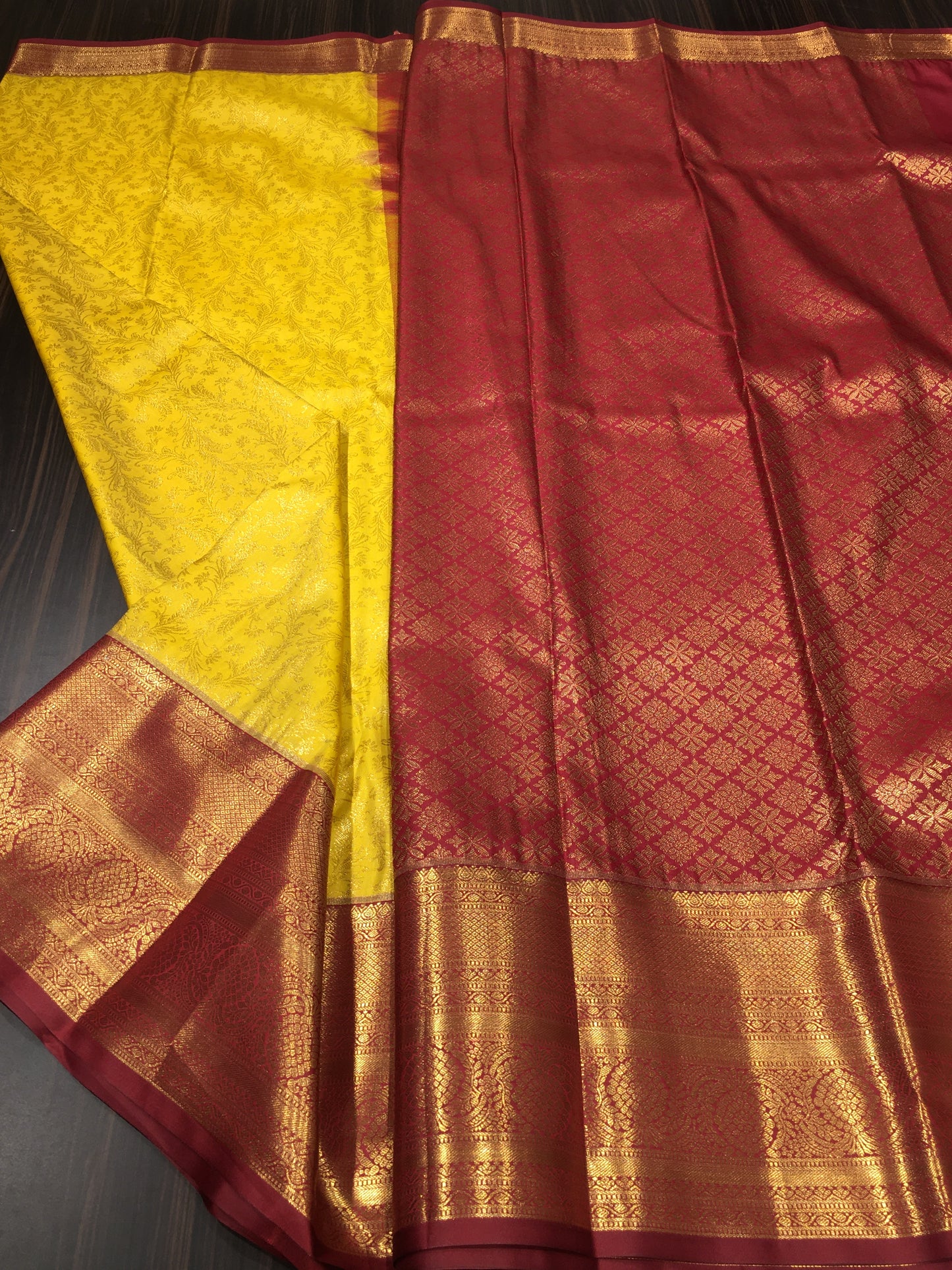 Semi Kanchipuram silk