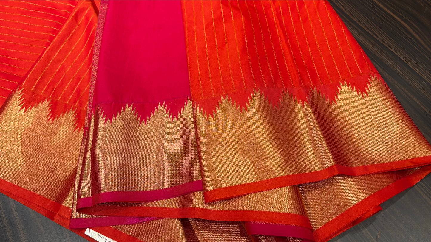 Semi Kanchipuram silk