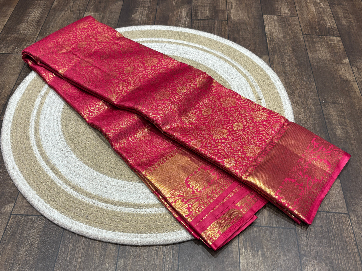 Semi Kanchipuram silk