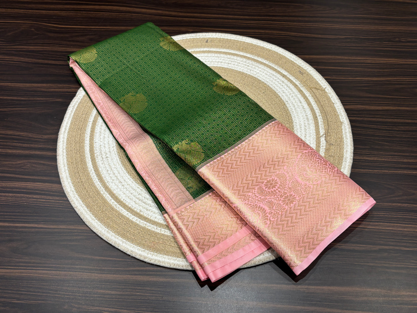 Semi Kanchipuram silk