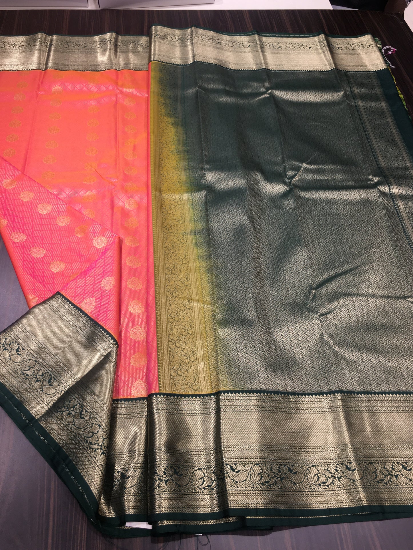 Semi Kanchipuram silk