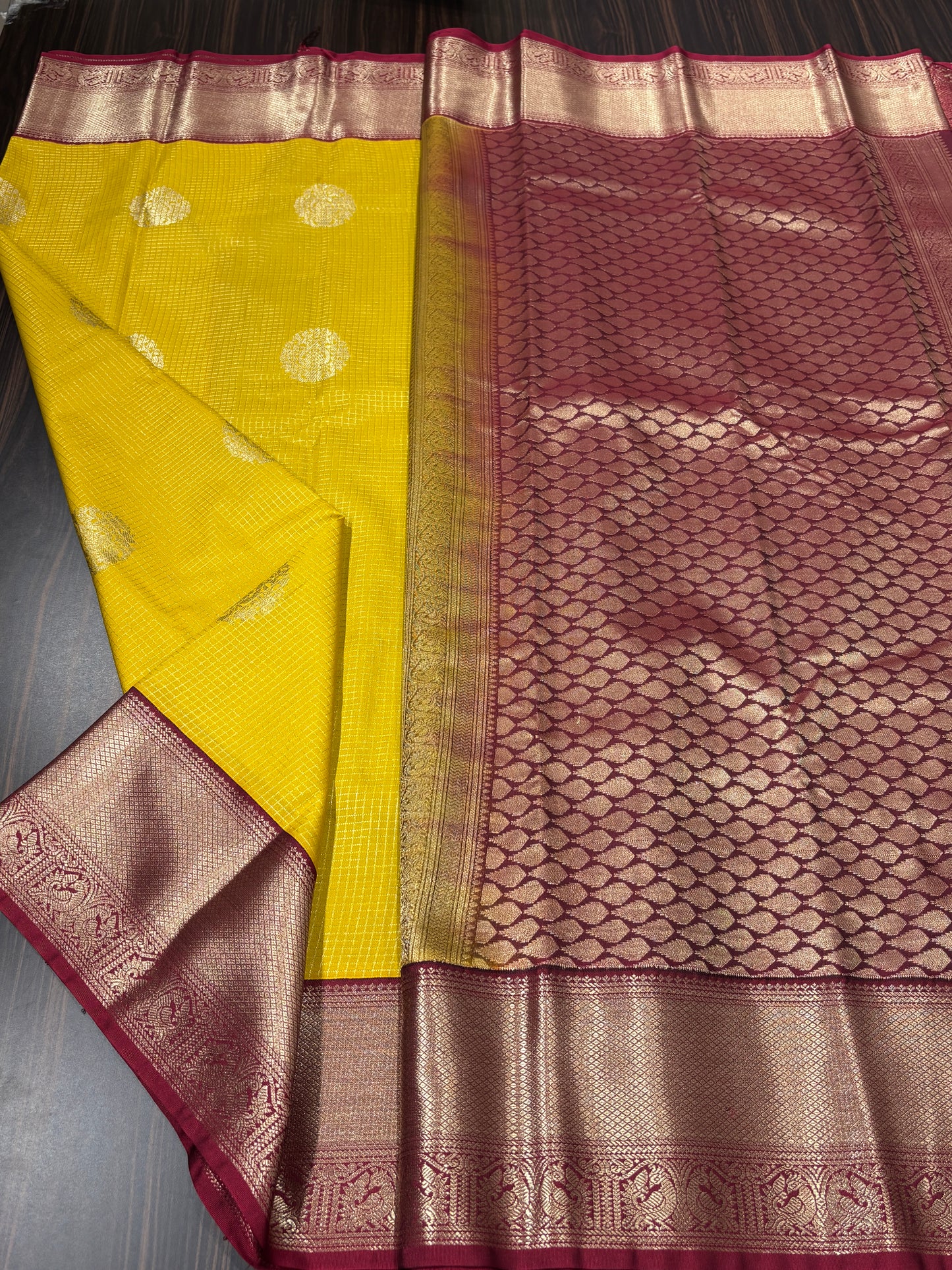 Semi Kanchipuram silk