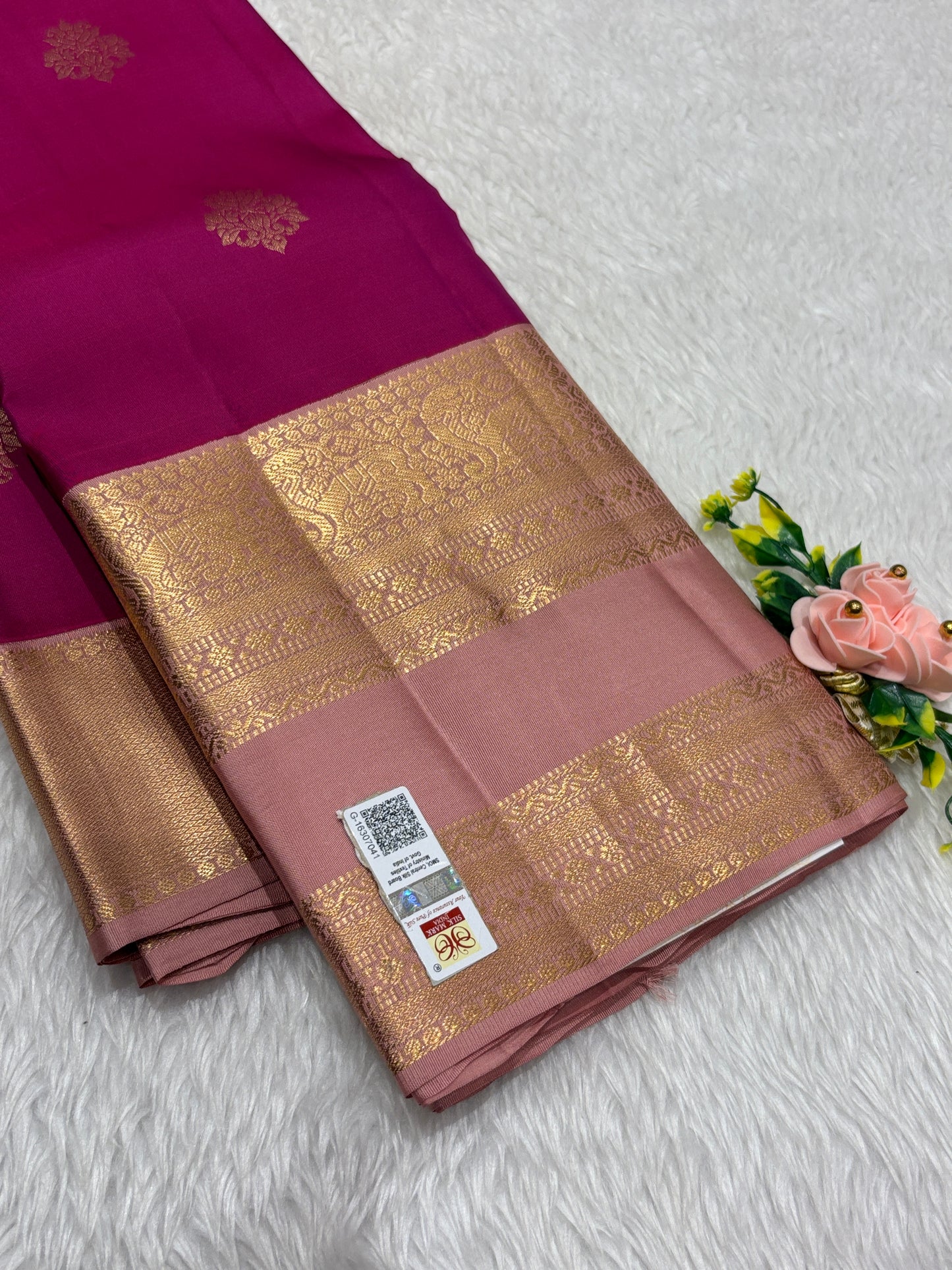 Pure Kanchipuram silk