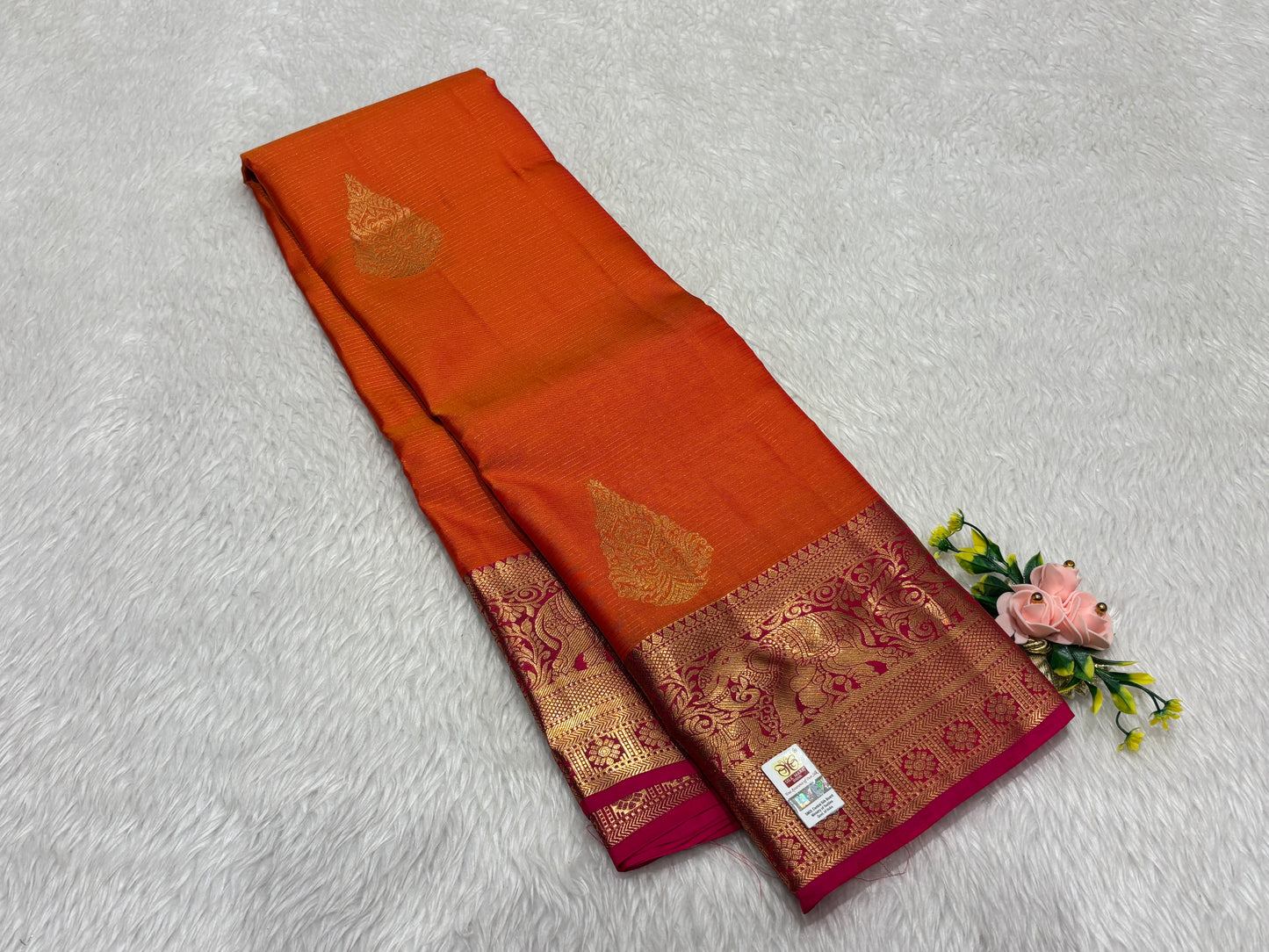 Pure Kanchipuram silk