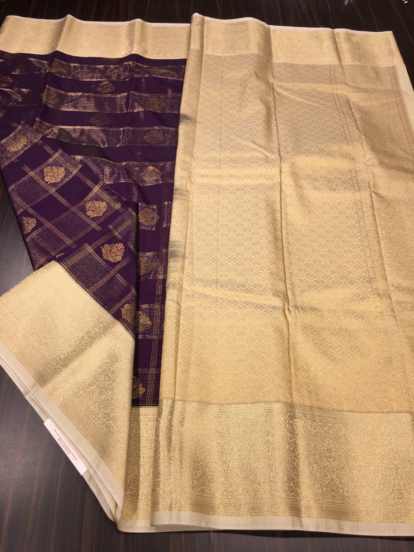 Semi Kanchipuram silk