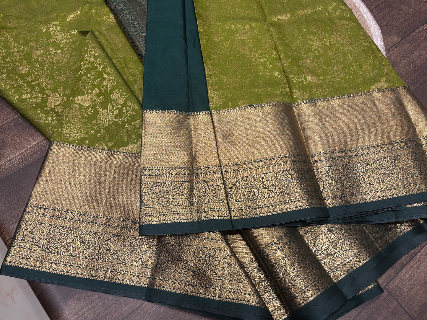Semi Kanchipuram silk