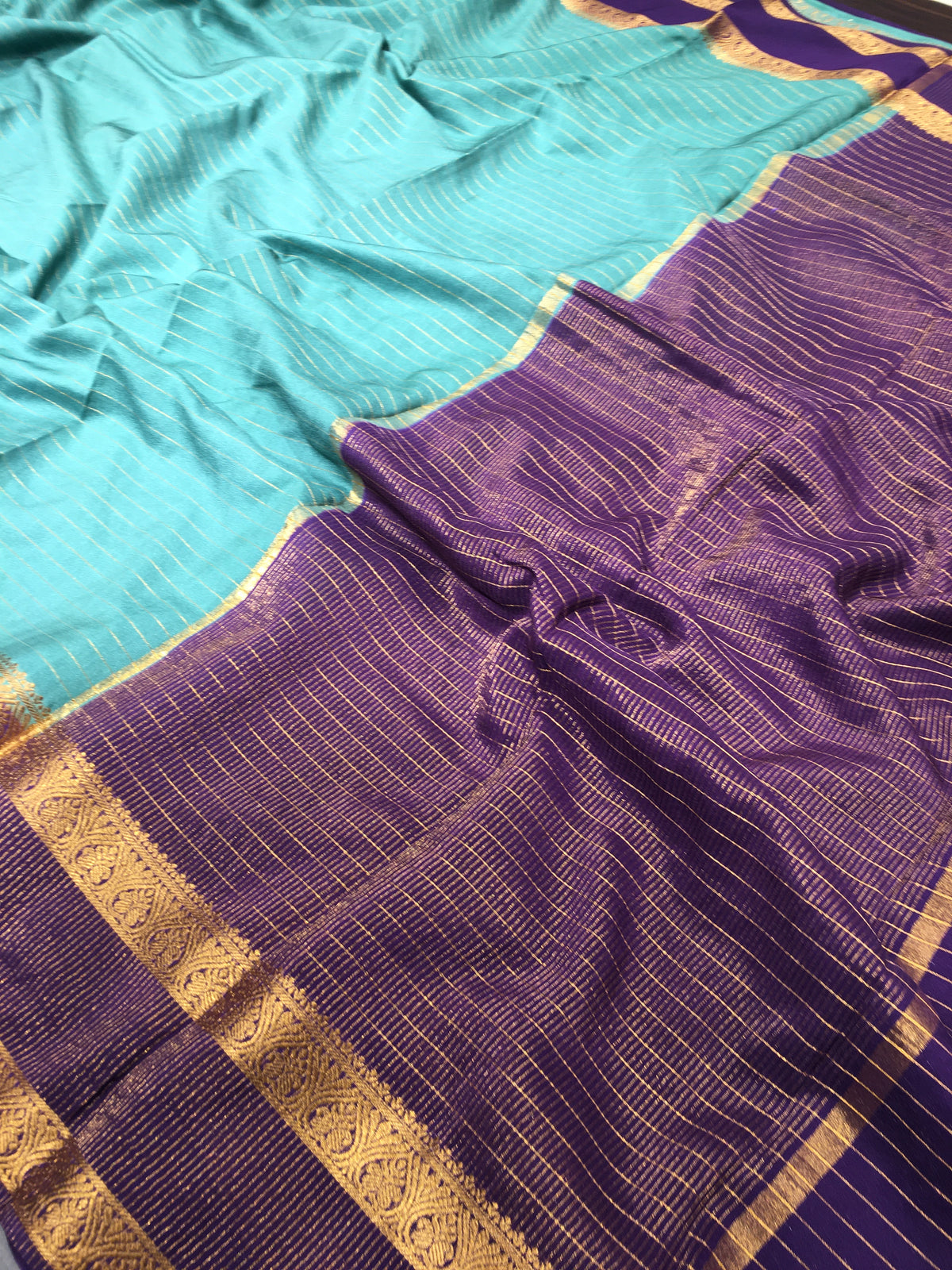 Semi Mysore Crape Silk