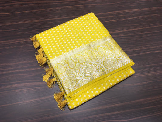 Lilly Tussar Saree