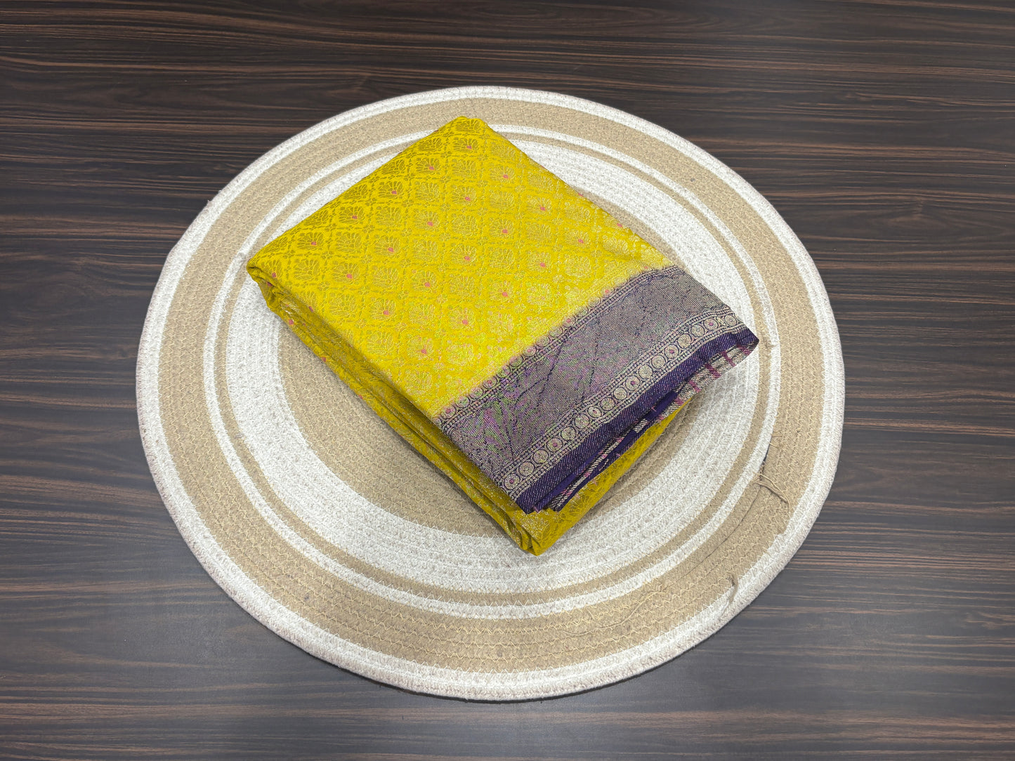 Chiffon crape saree