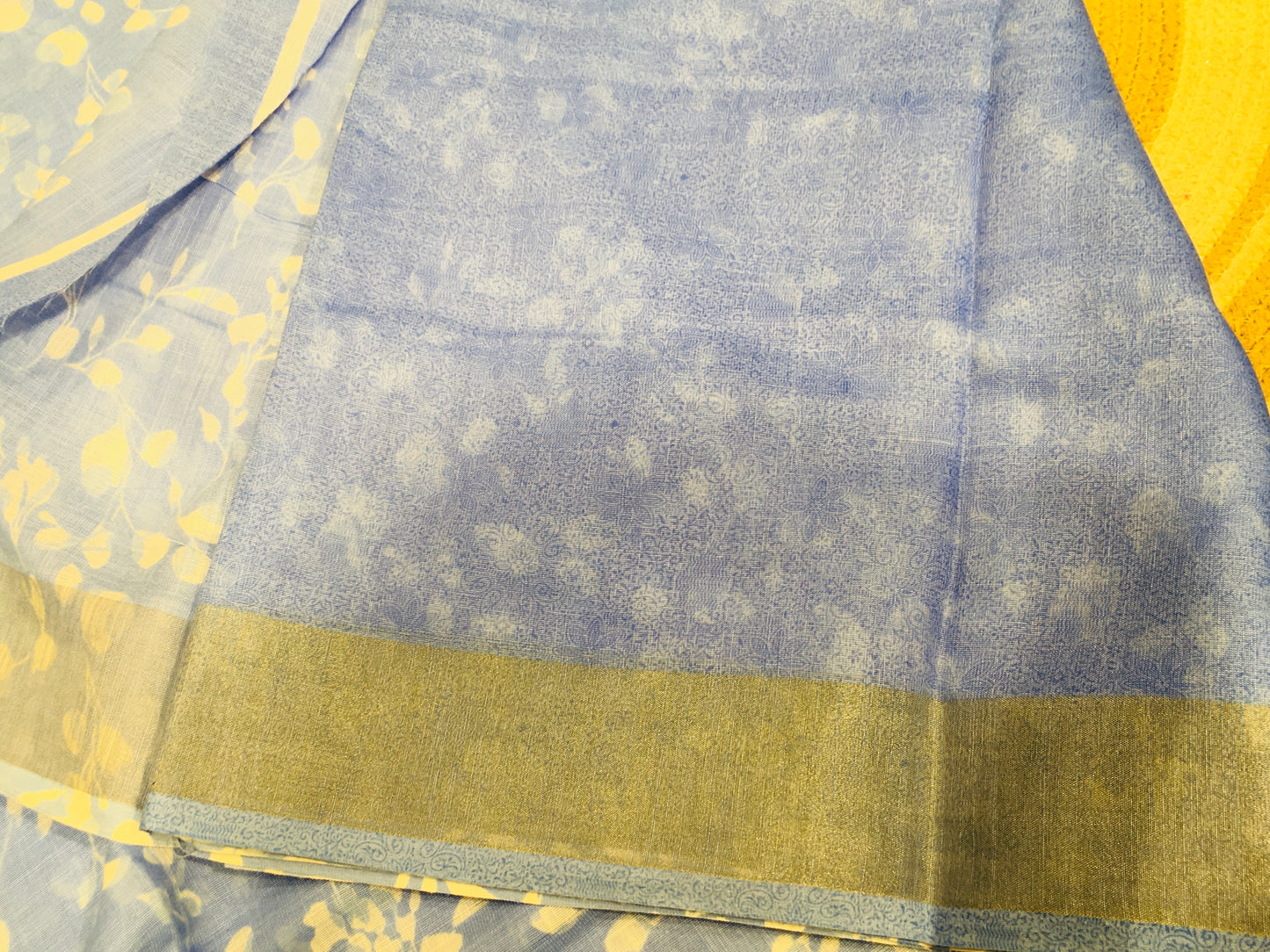 Fancy cotton saree