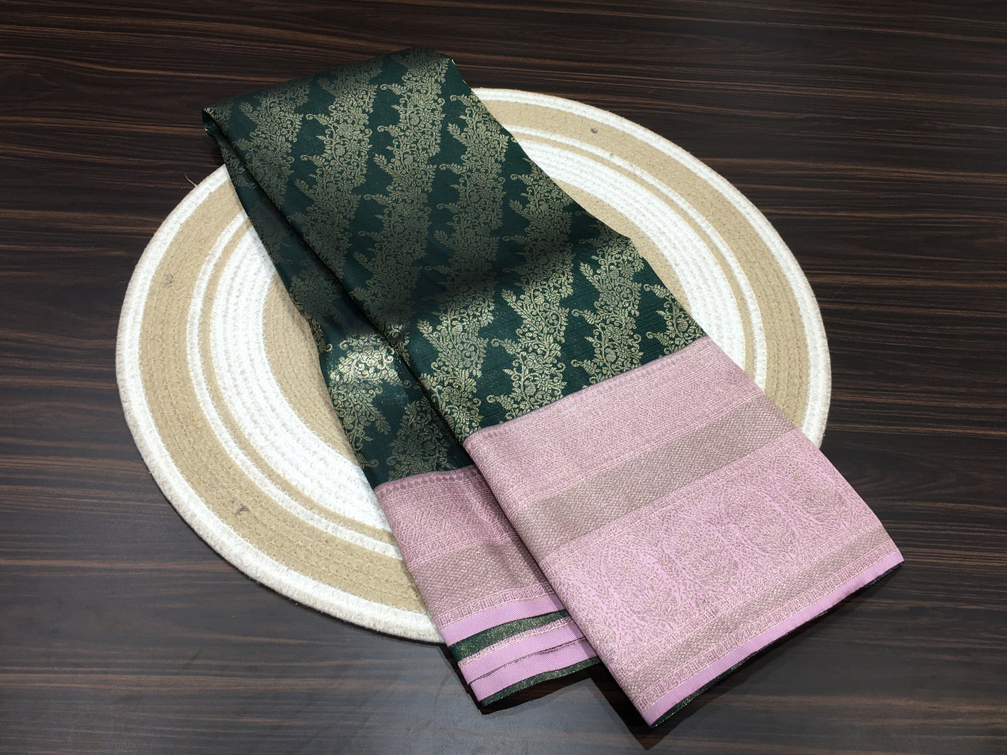 Semi Kanchipuram silk