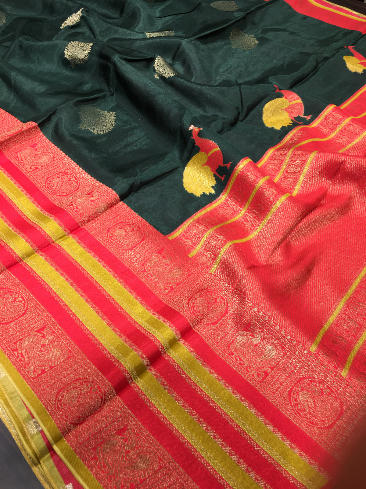 Crape Saree