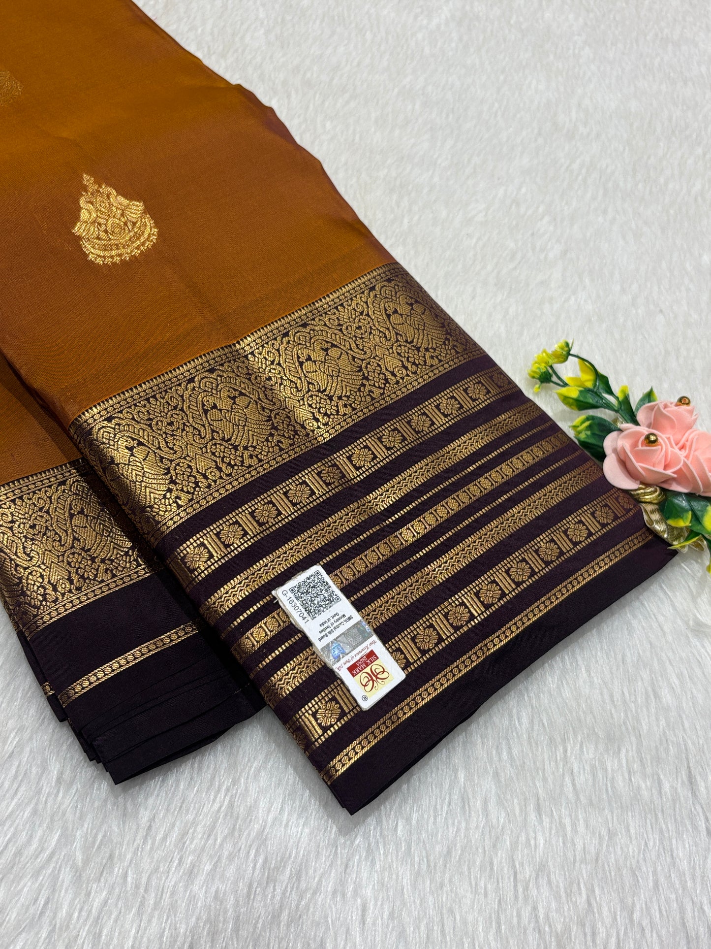Pure Kanchipuram silk