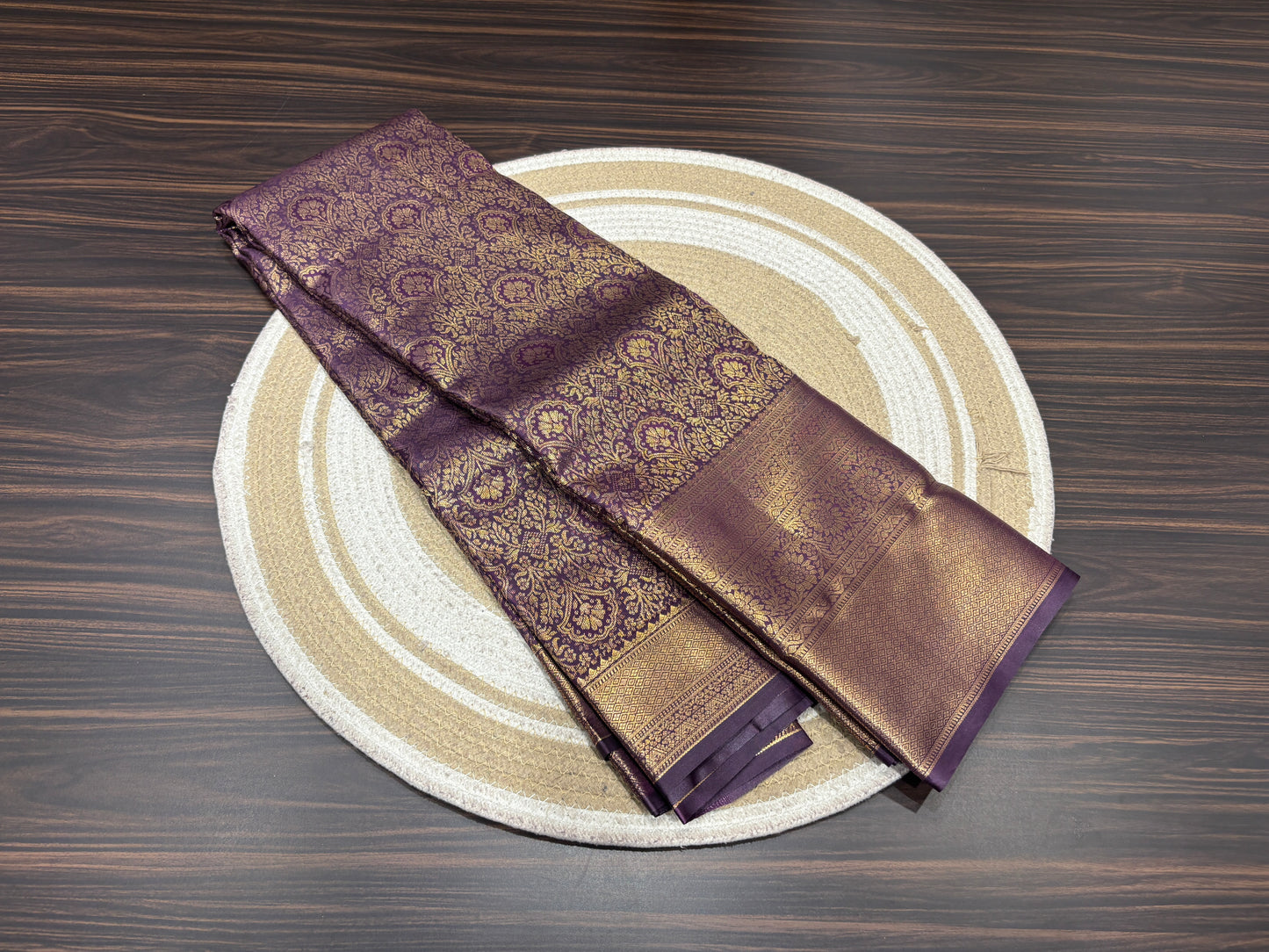 Semi Kanchipuram silk