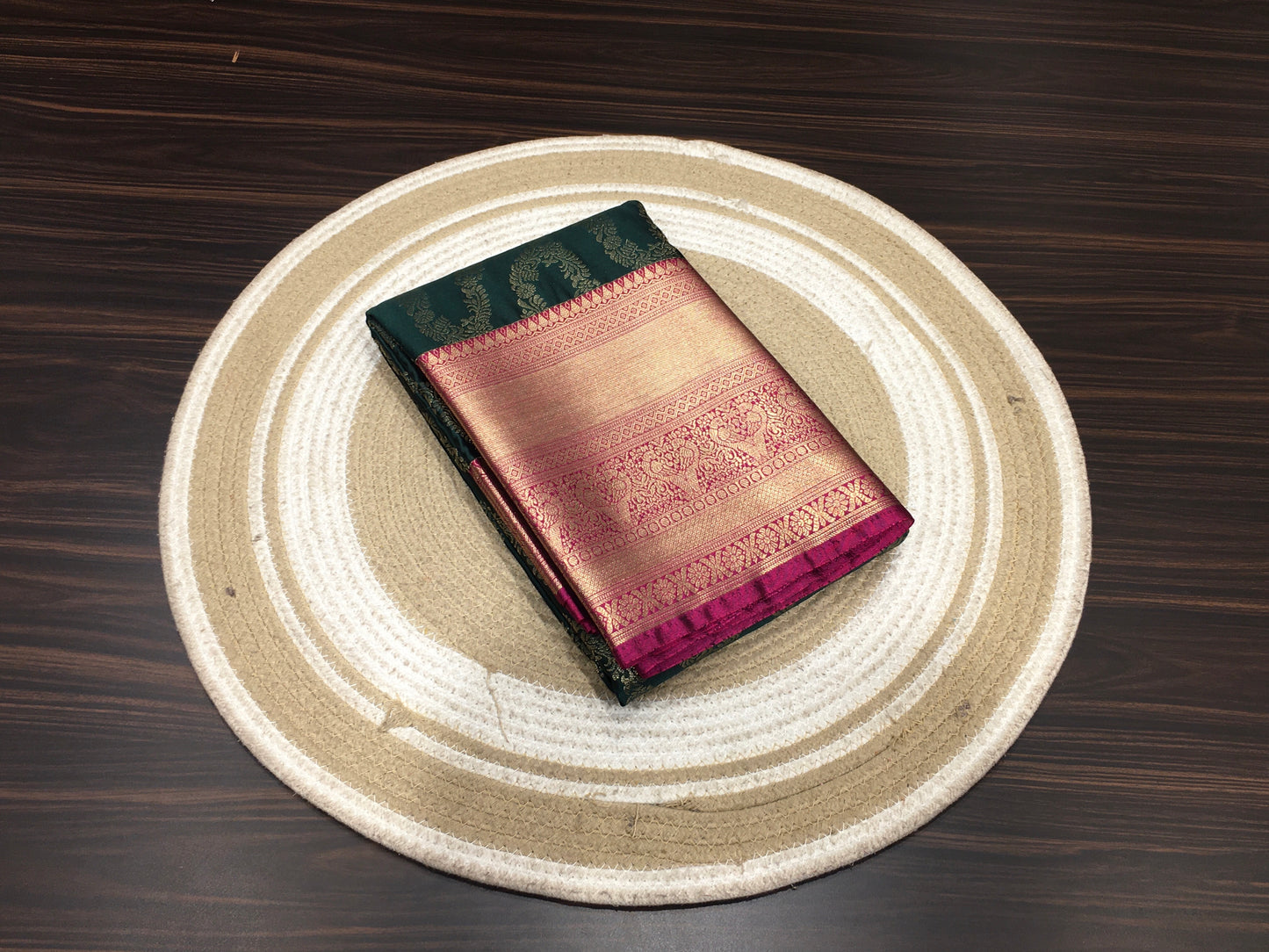 Semi Kanchipuram silk