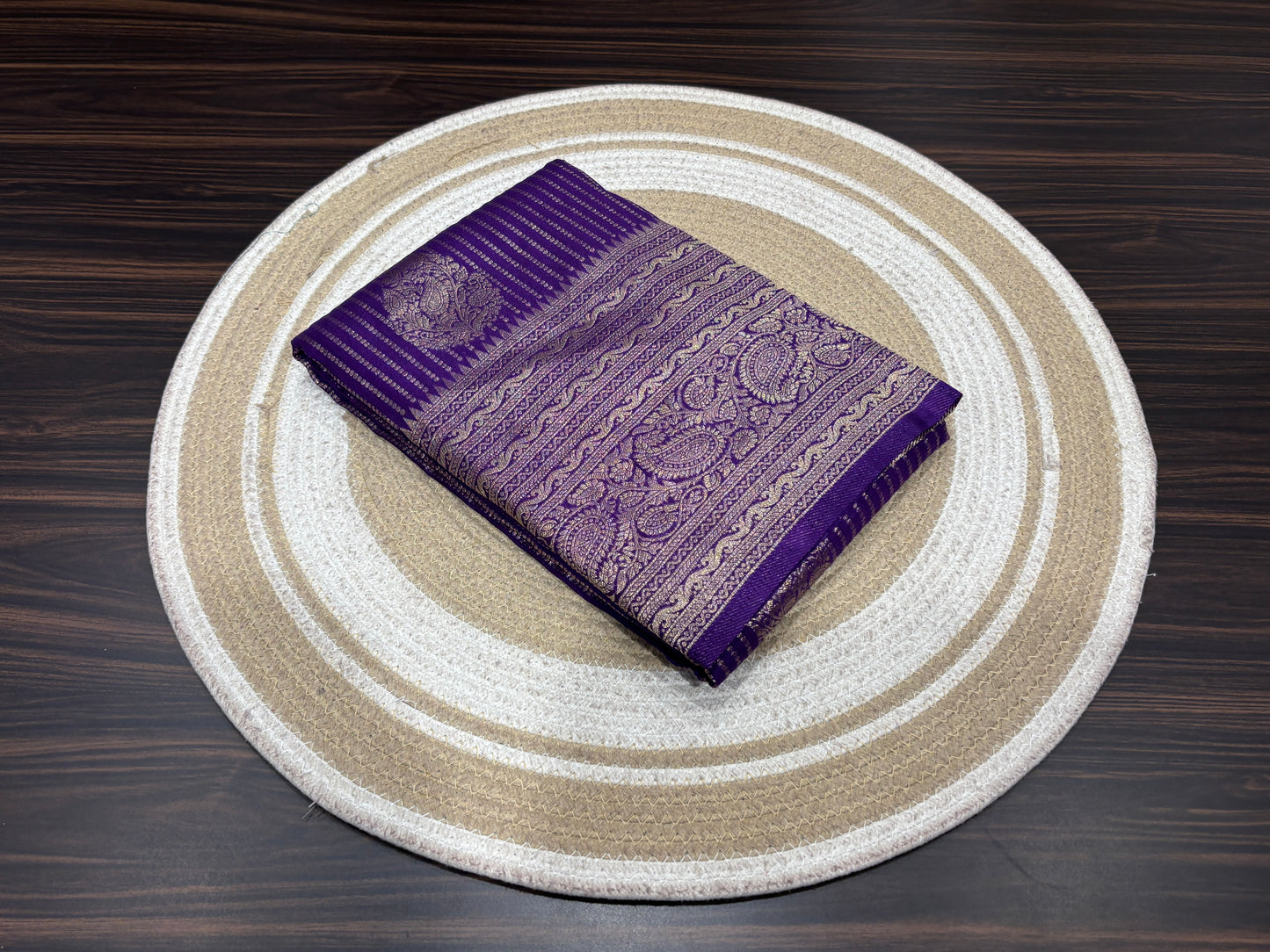 Soft crape saree