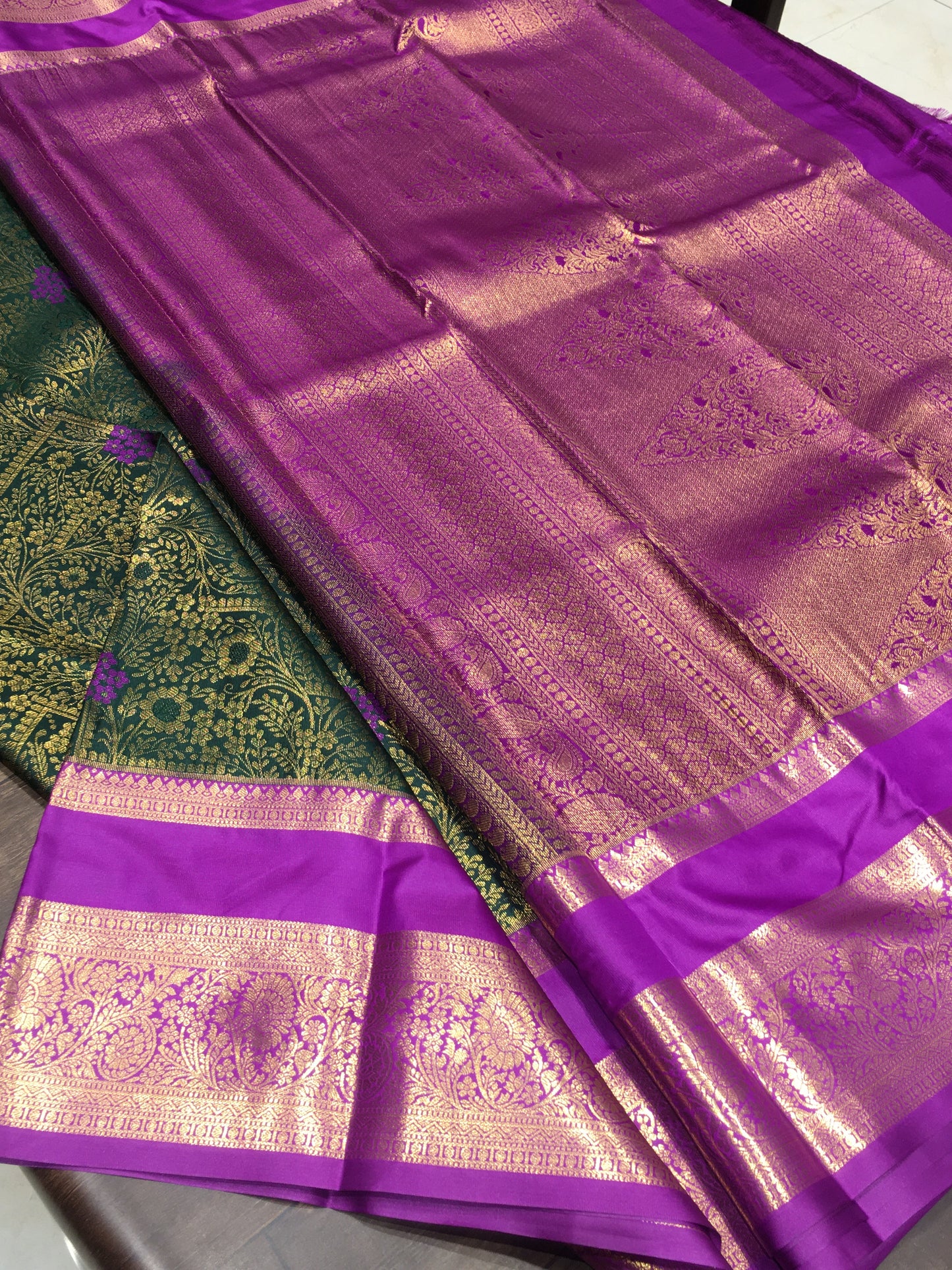 Semi Kanchipuram silk