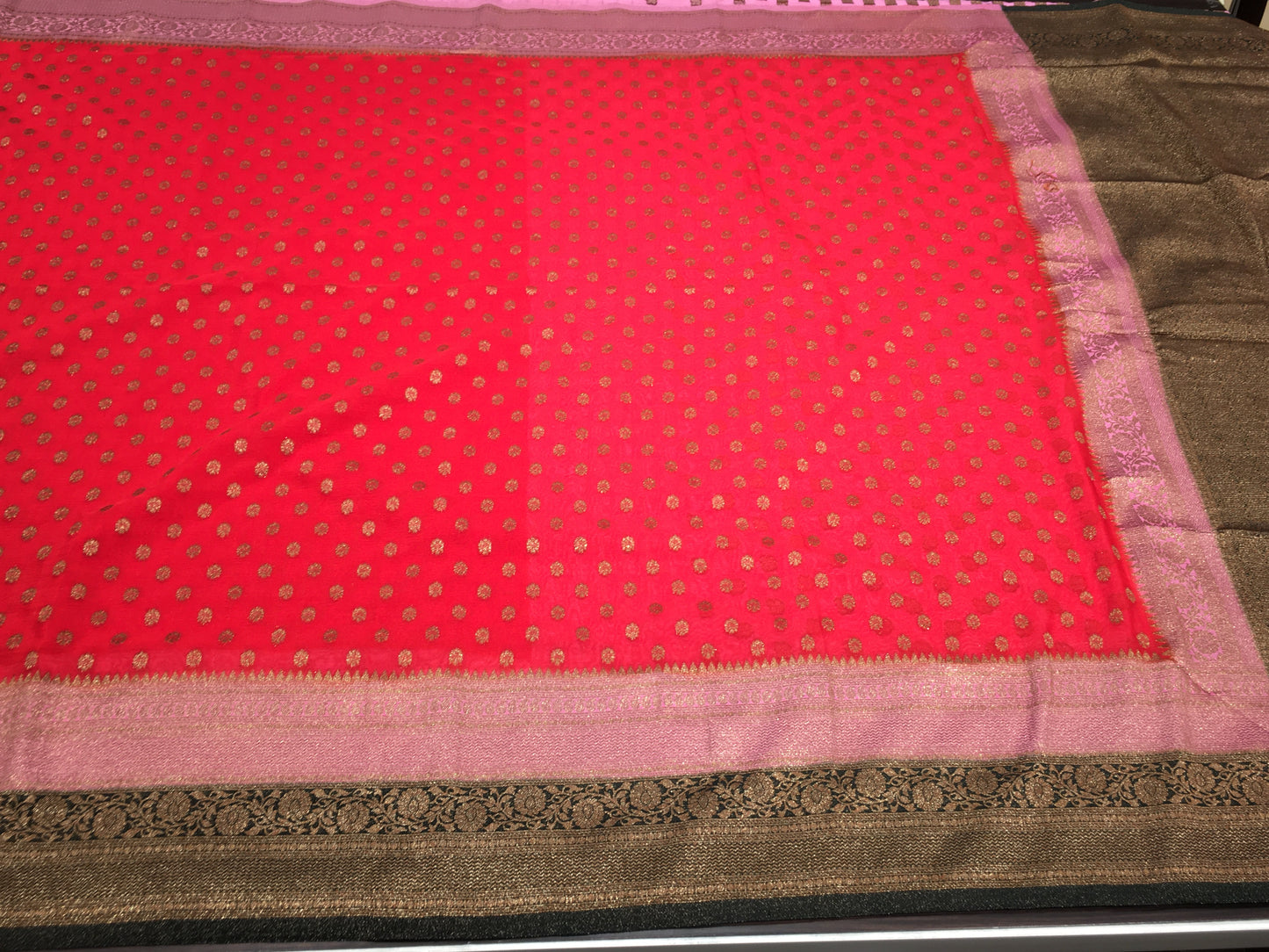 Semi kaddi georgette