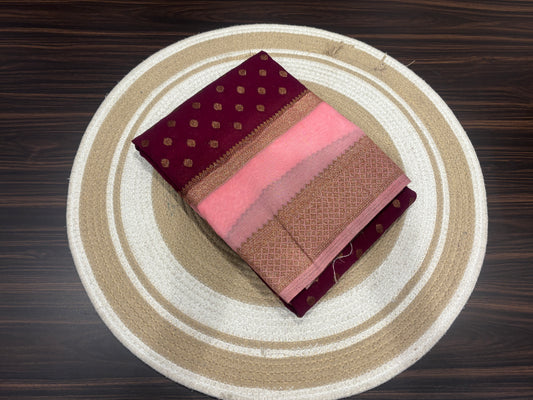 Chiffon georgette saree