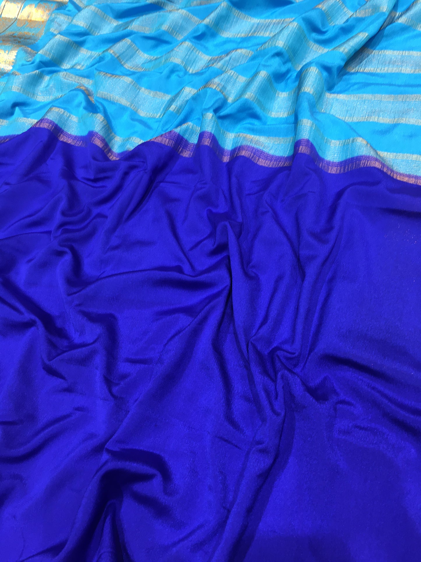 Semi Mysore Crape Silk