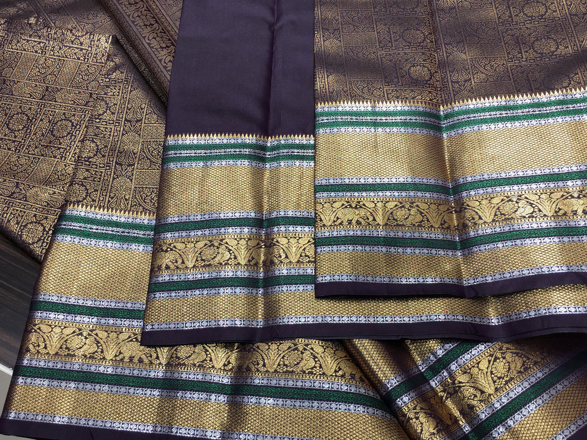 Semi Kanchipuram Silk