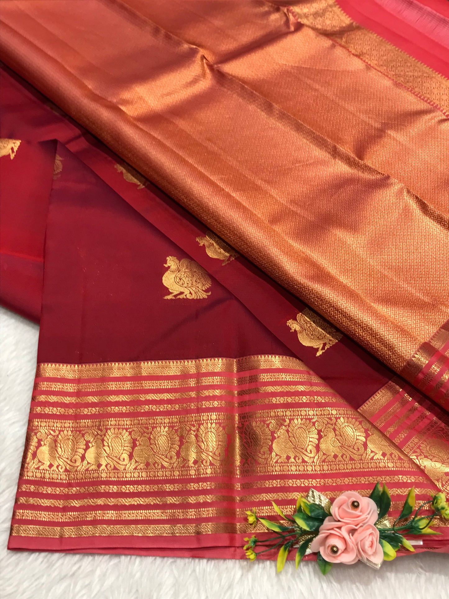 Pure Kanchipuram silk