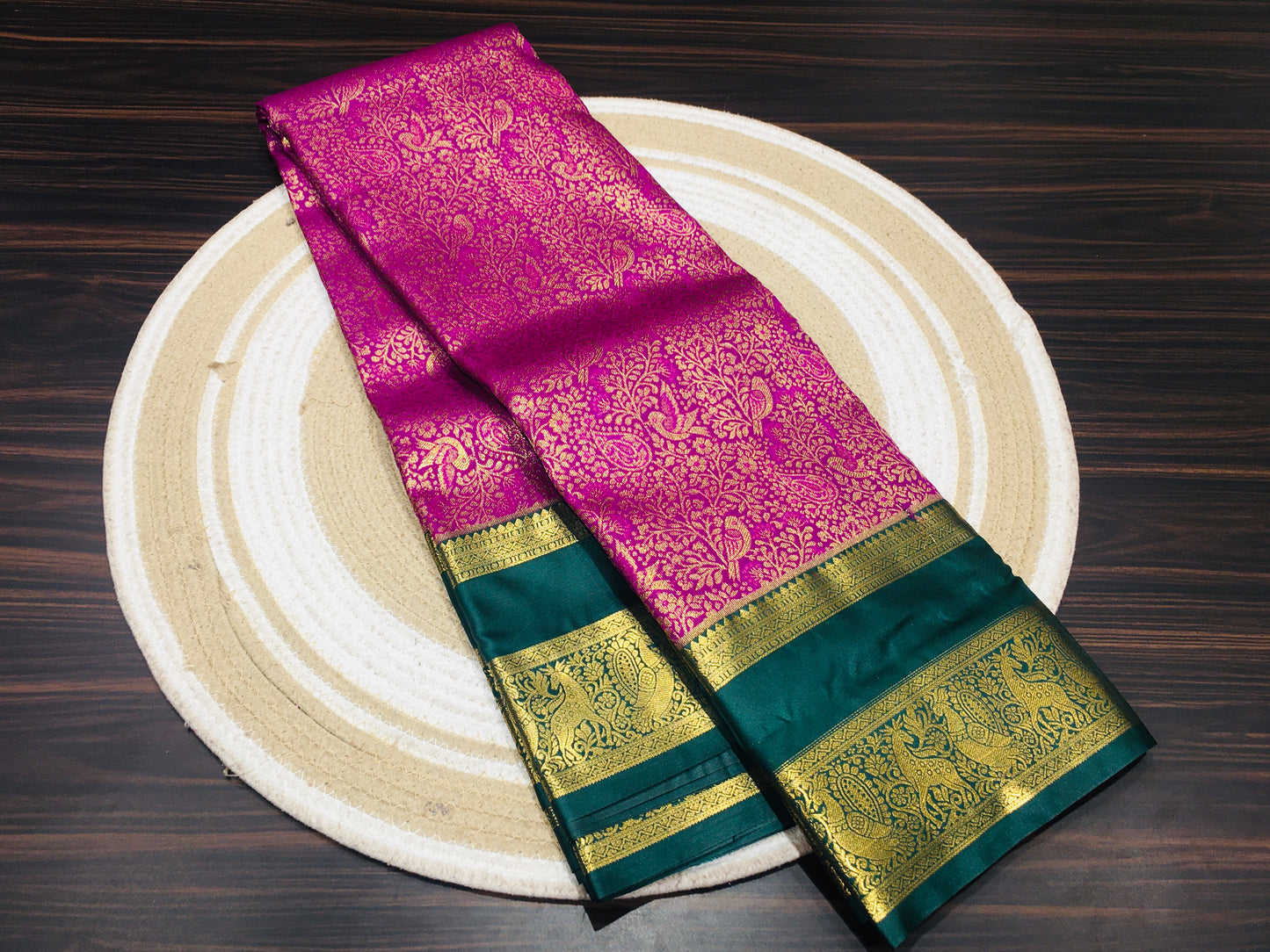 Semi Kanchipuram silk