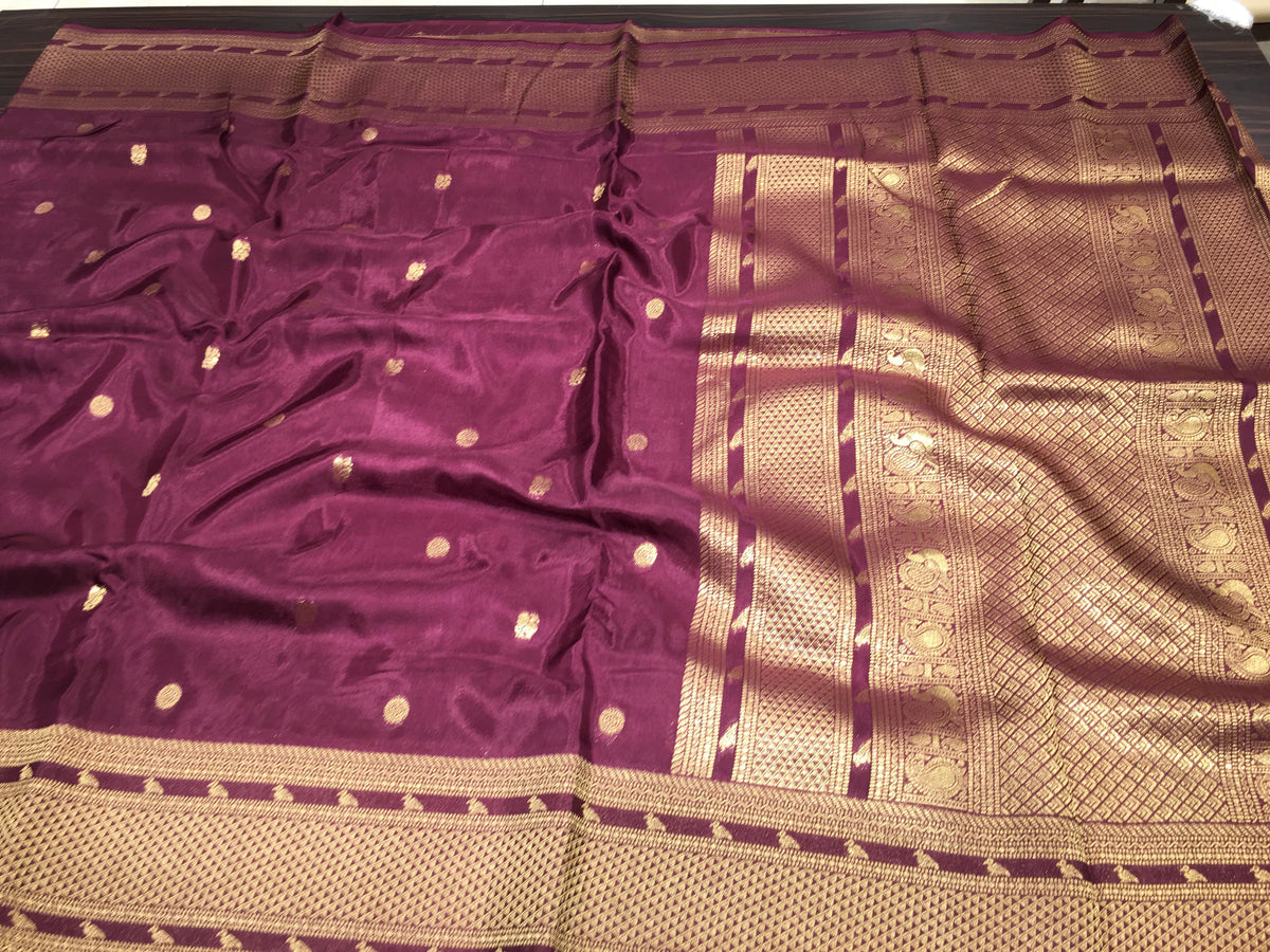 Satin Crape Silk