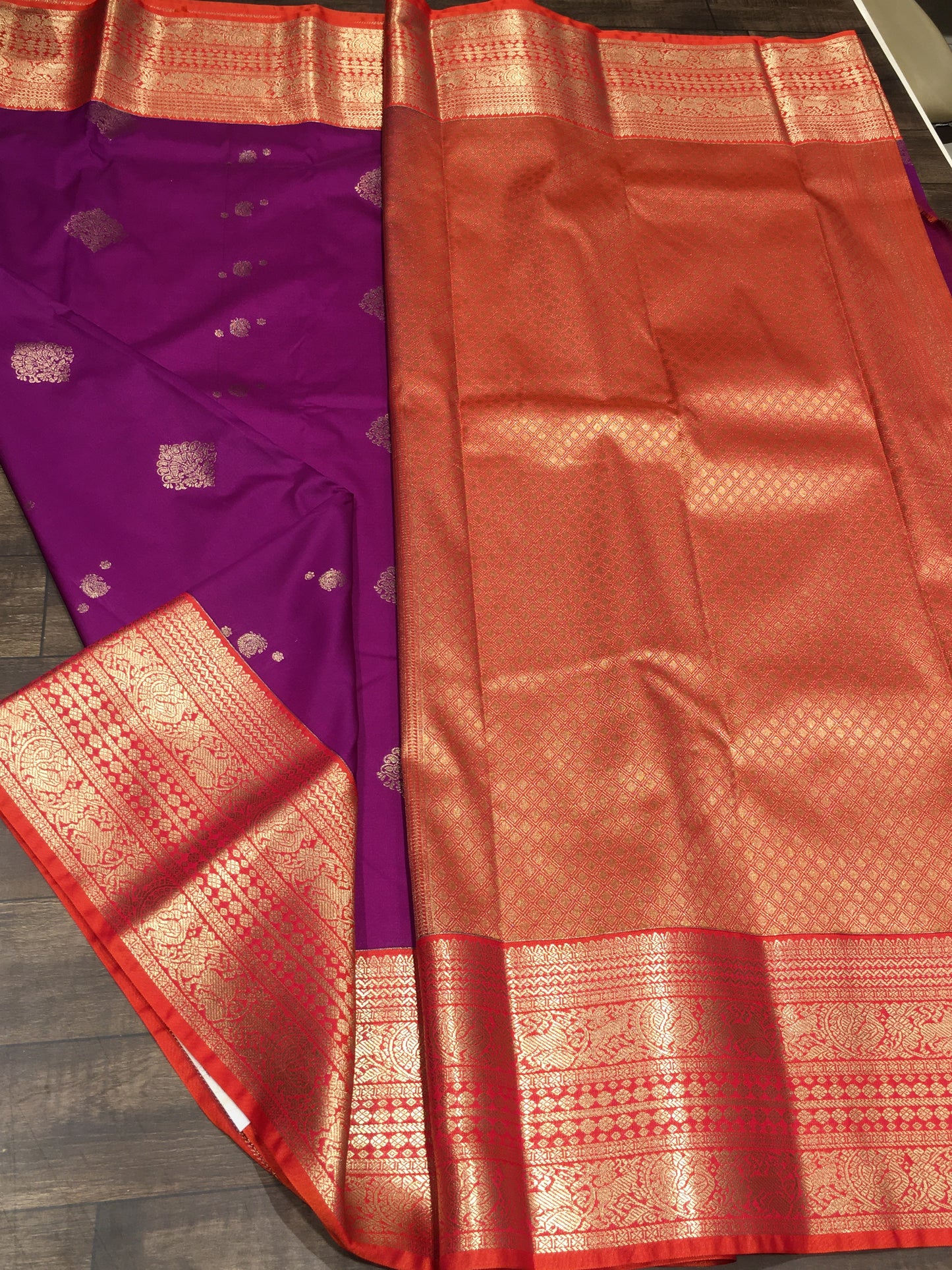 Semi Kanchipuram silk