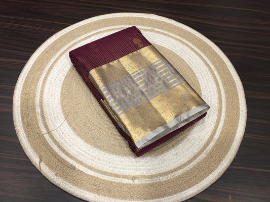 Semi Kanchipuram silk