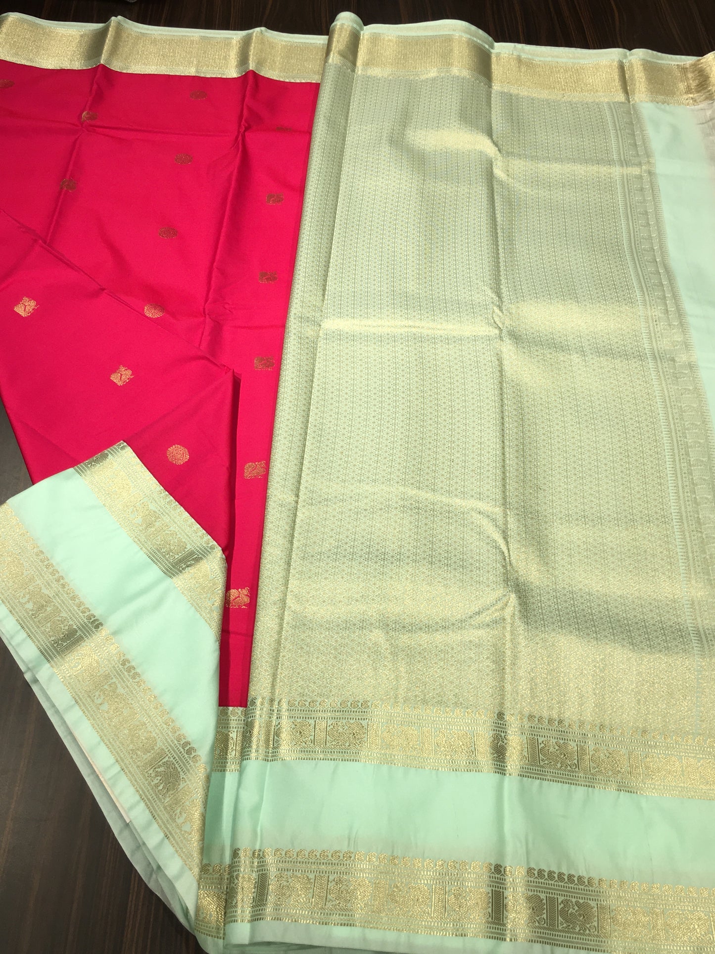 Semi Kanchipuram silk
