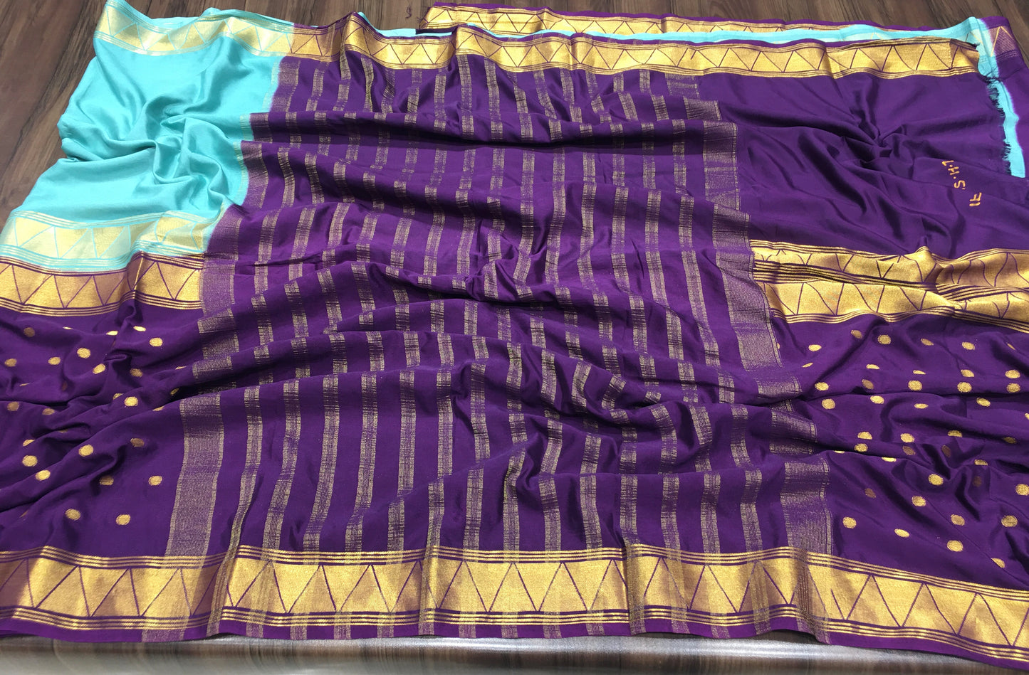 Semi Mysore Crape Silk