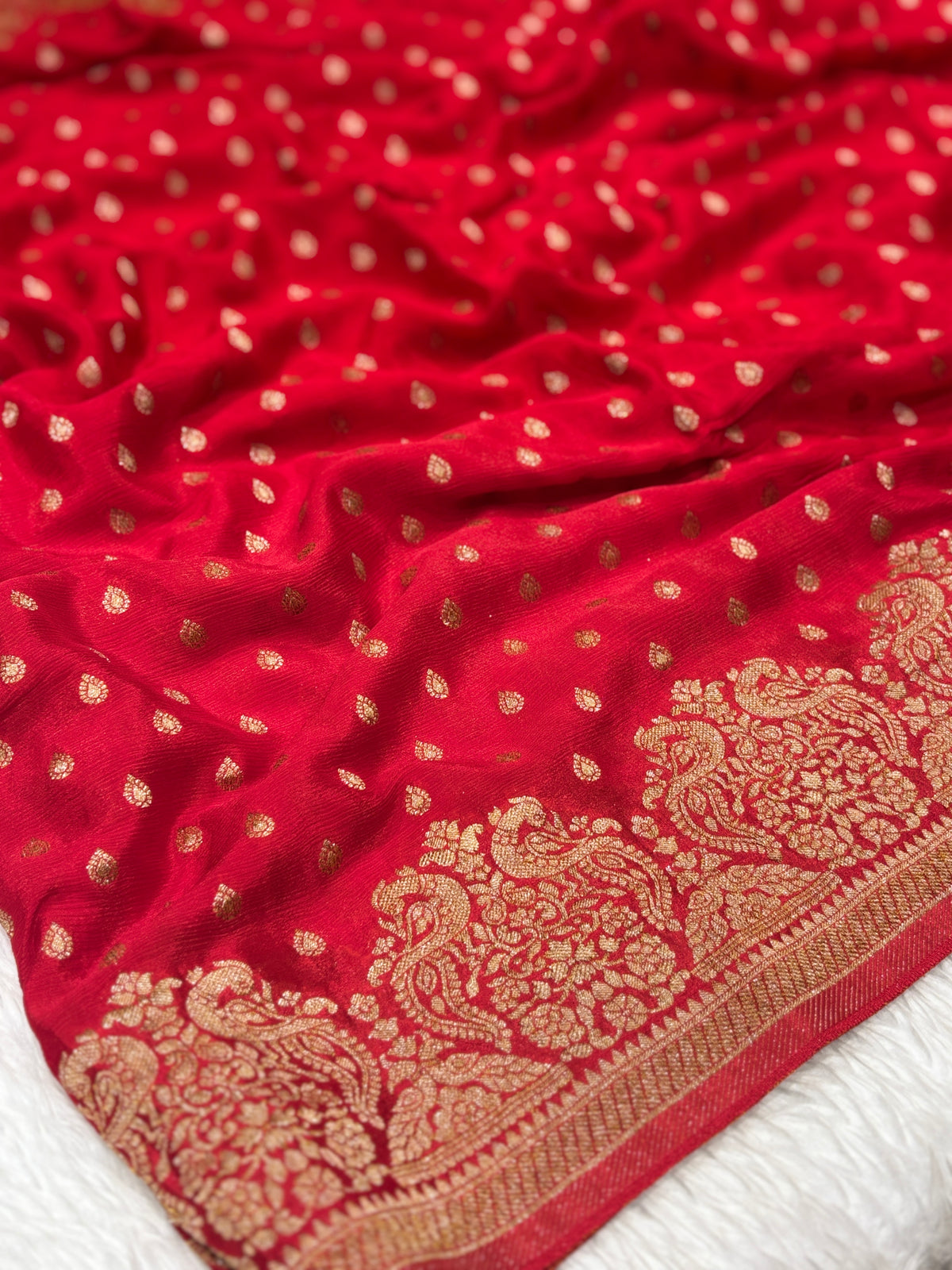 Banarasi Crape Saree