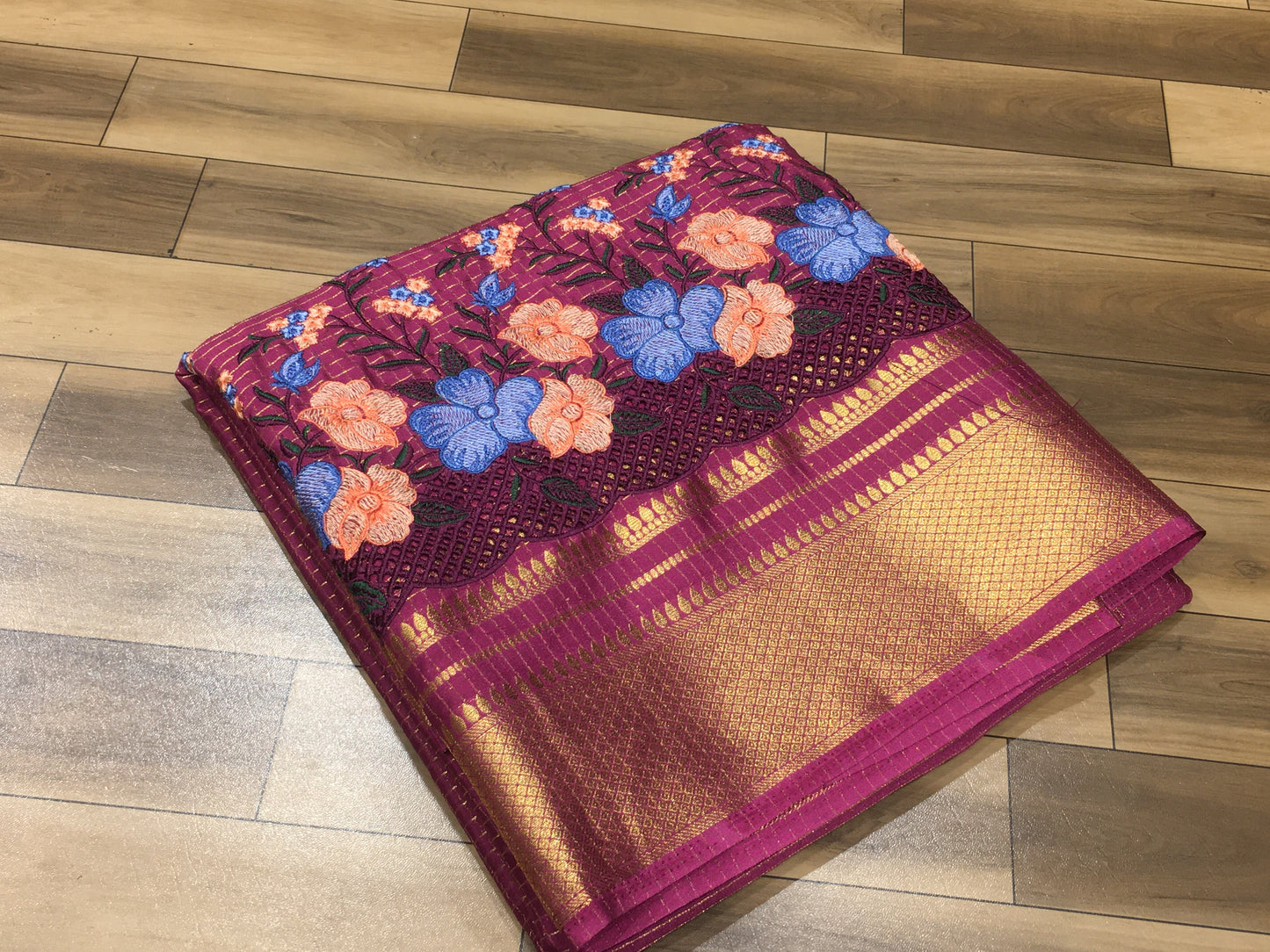 Semi Mysore crape silk