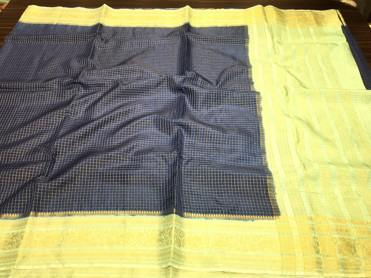 Semi Mysore Crape Silk