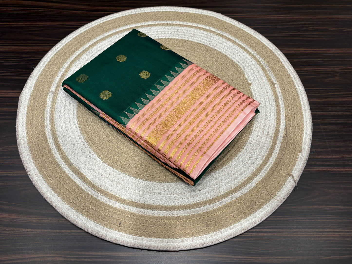 Semi Kanchipuram silk