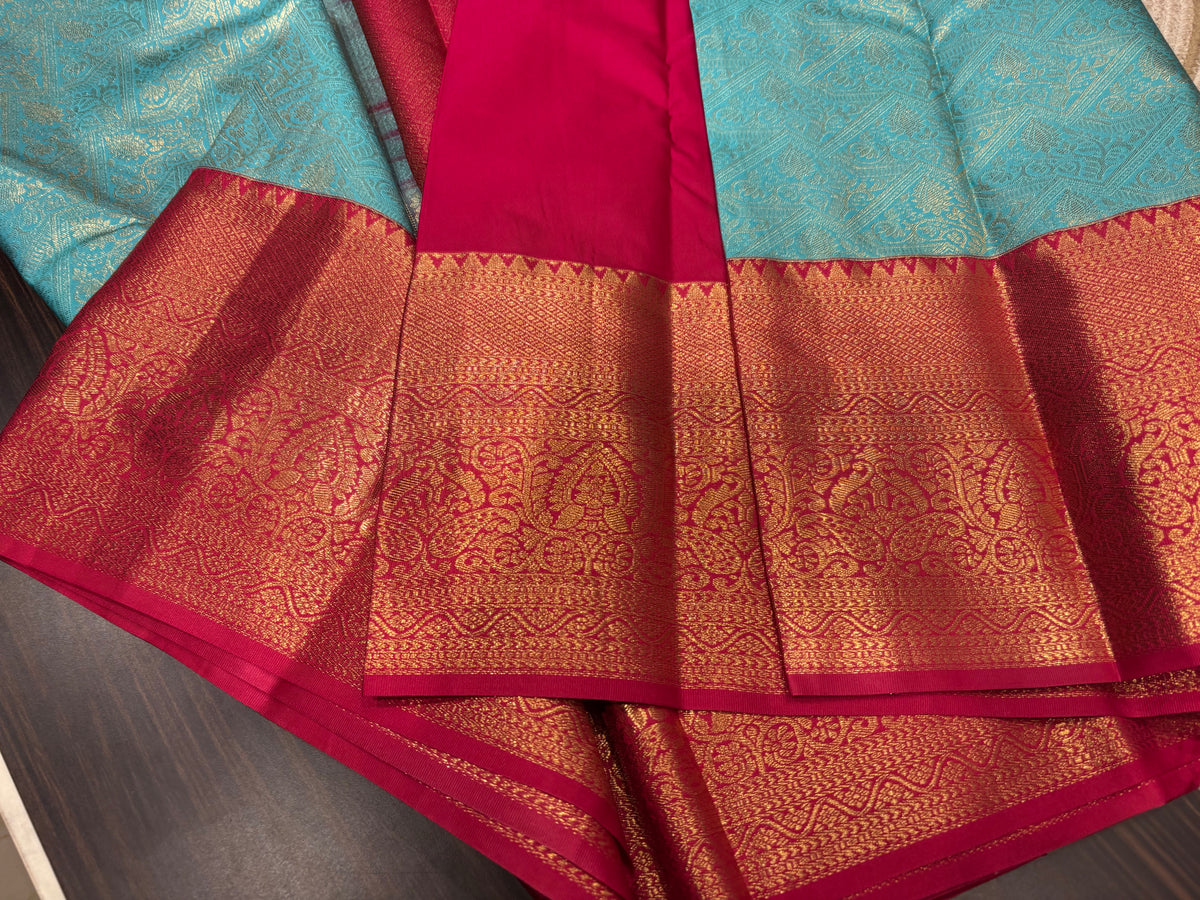 Semi Kanchipuram Silk