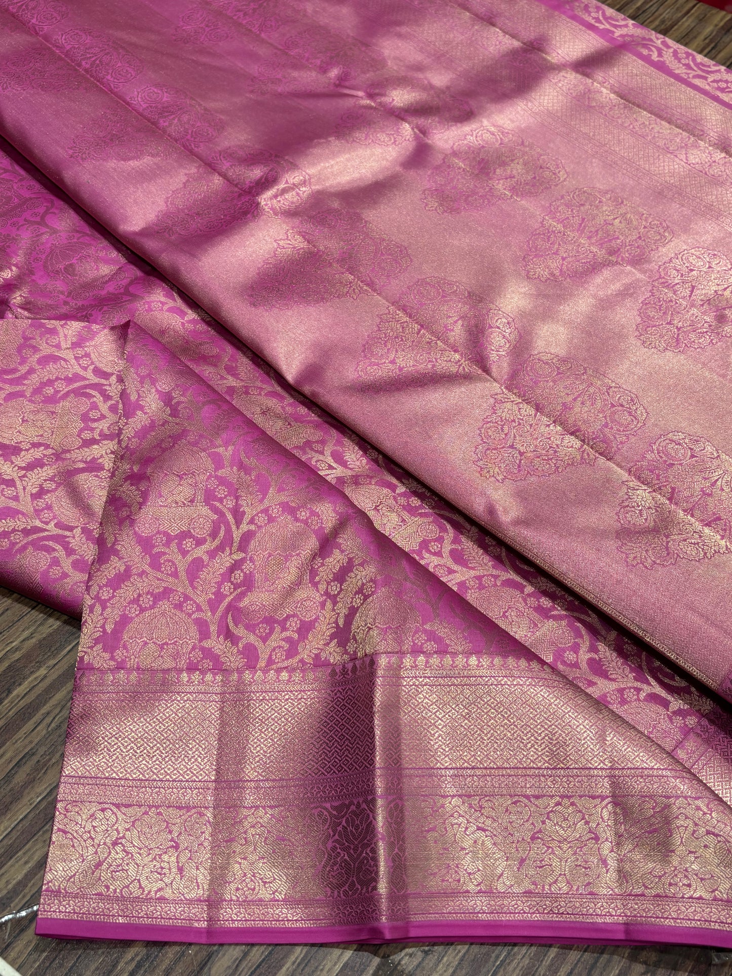Pure Kanchipuram Brocade Silk