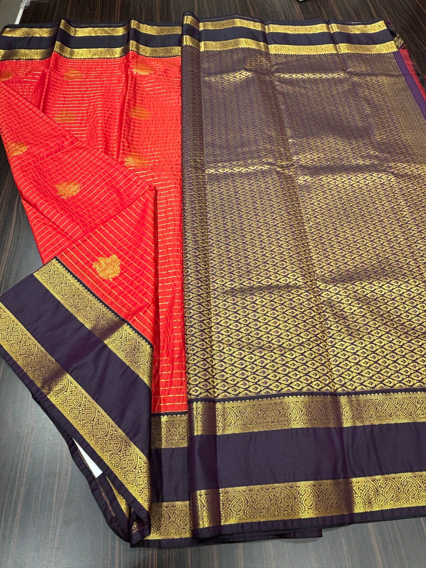 Semi Kanchipuram silk