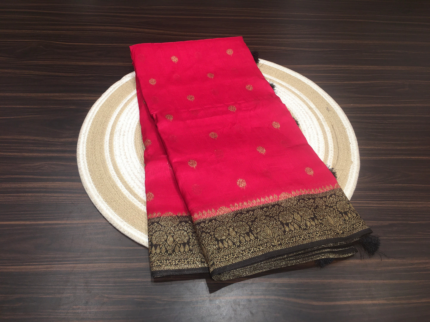 Soft tussar saree