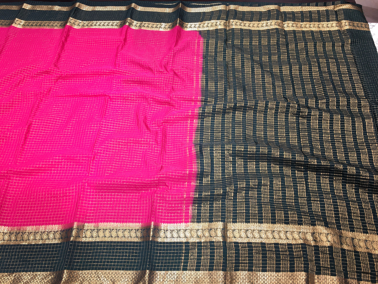Semi Mysore crape