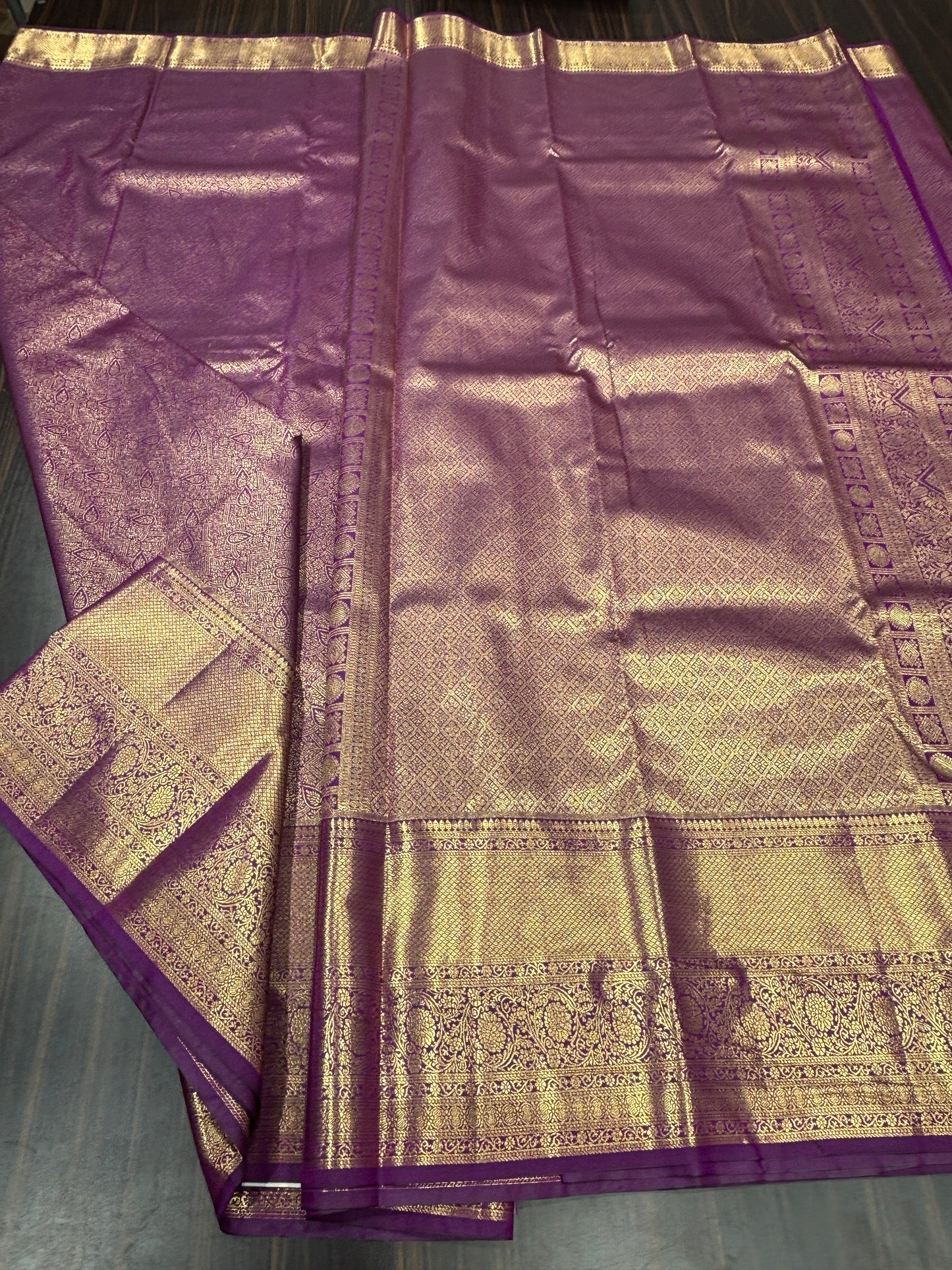 Semi Kanchipuram silk